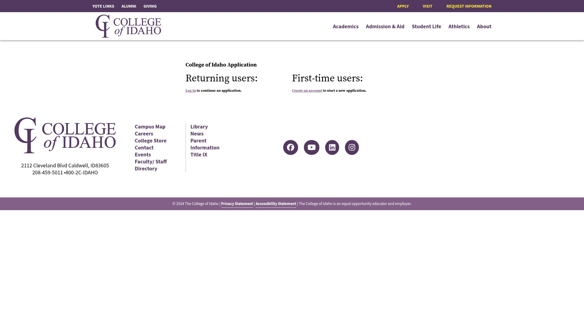 Landing Page