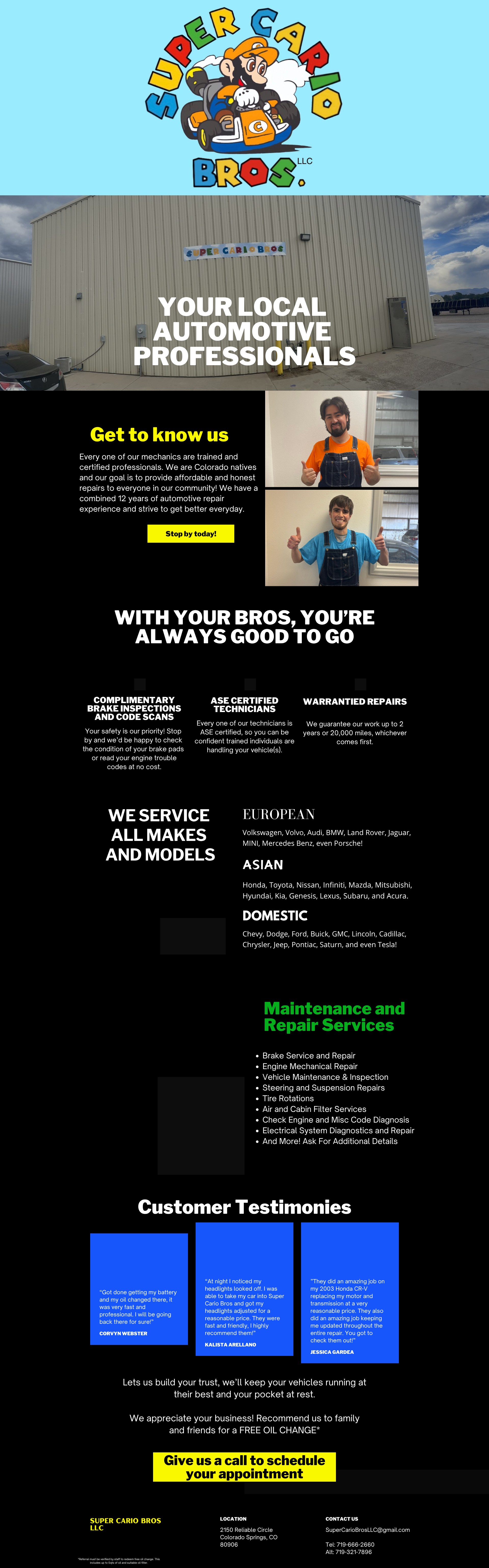 Landing Page