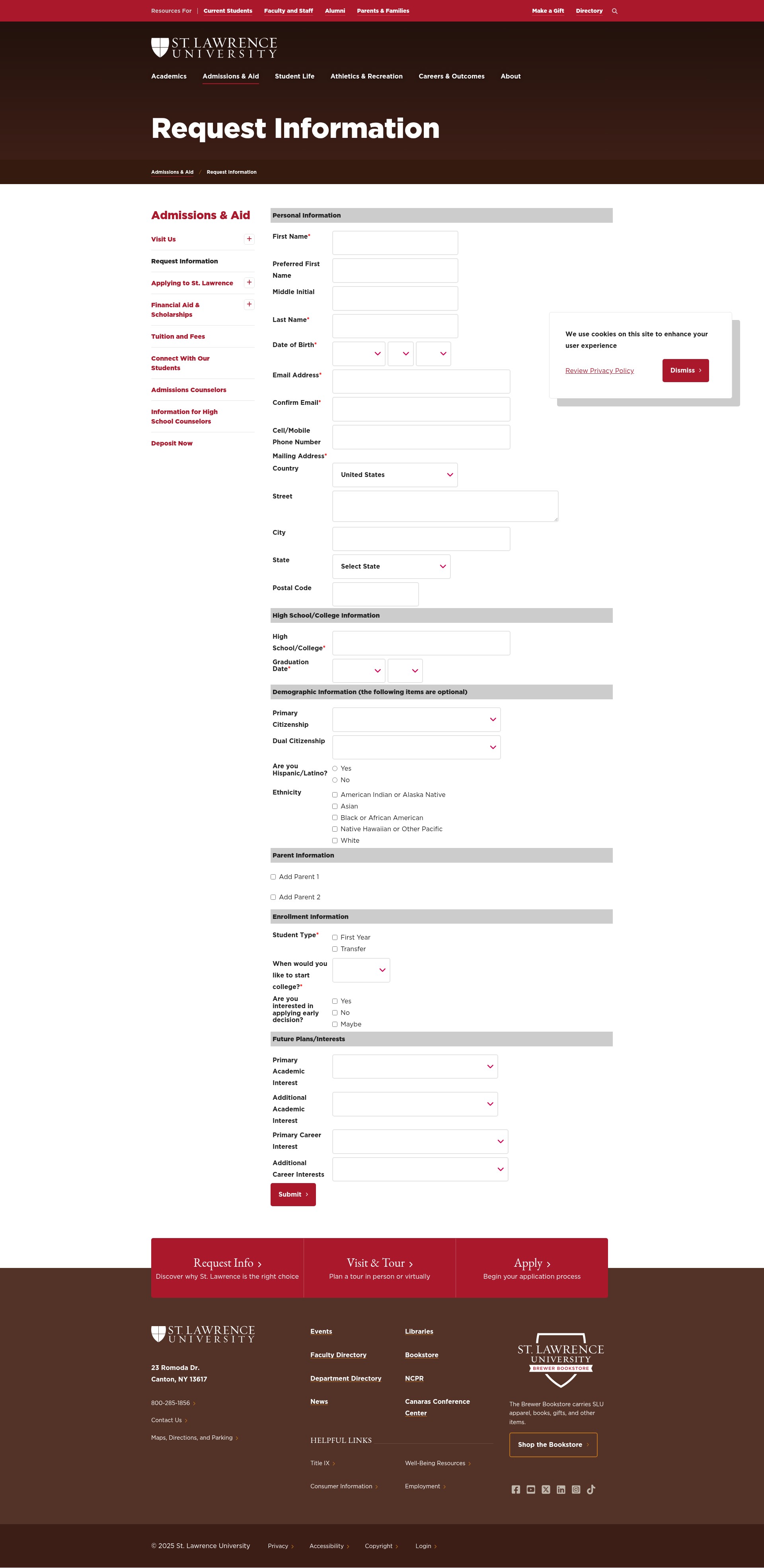 Landing Page
