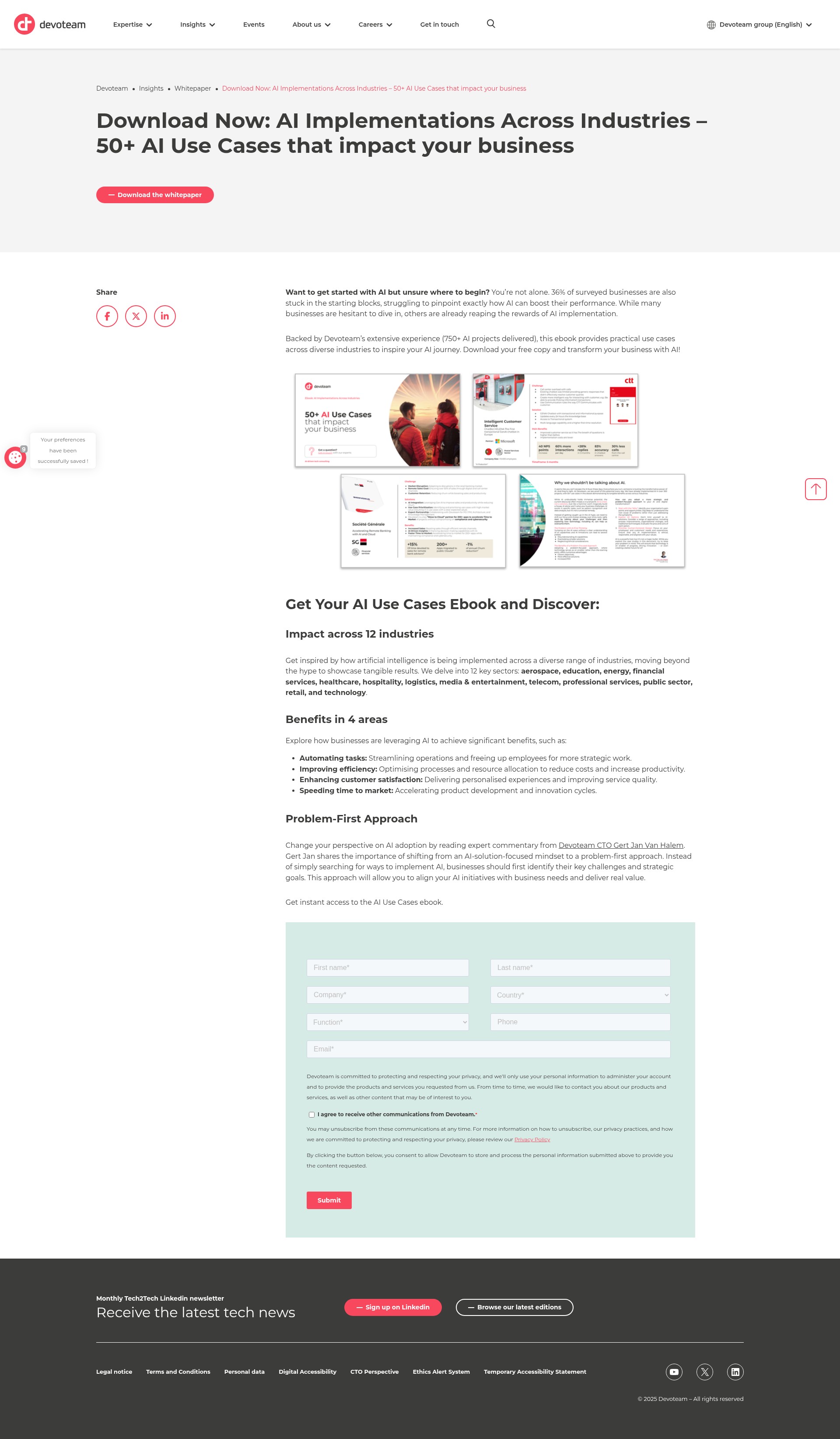 Landing Page