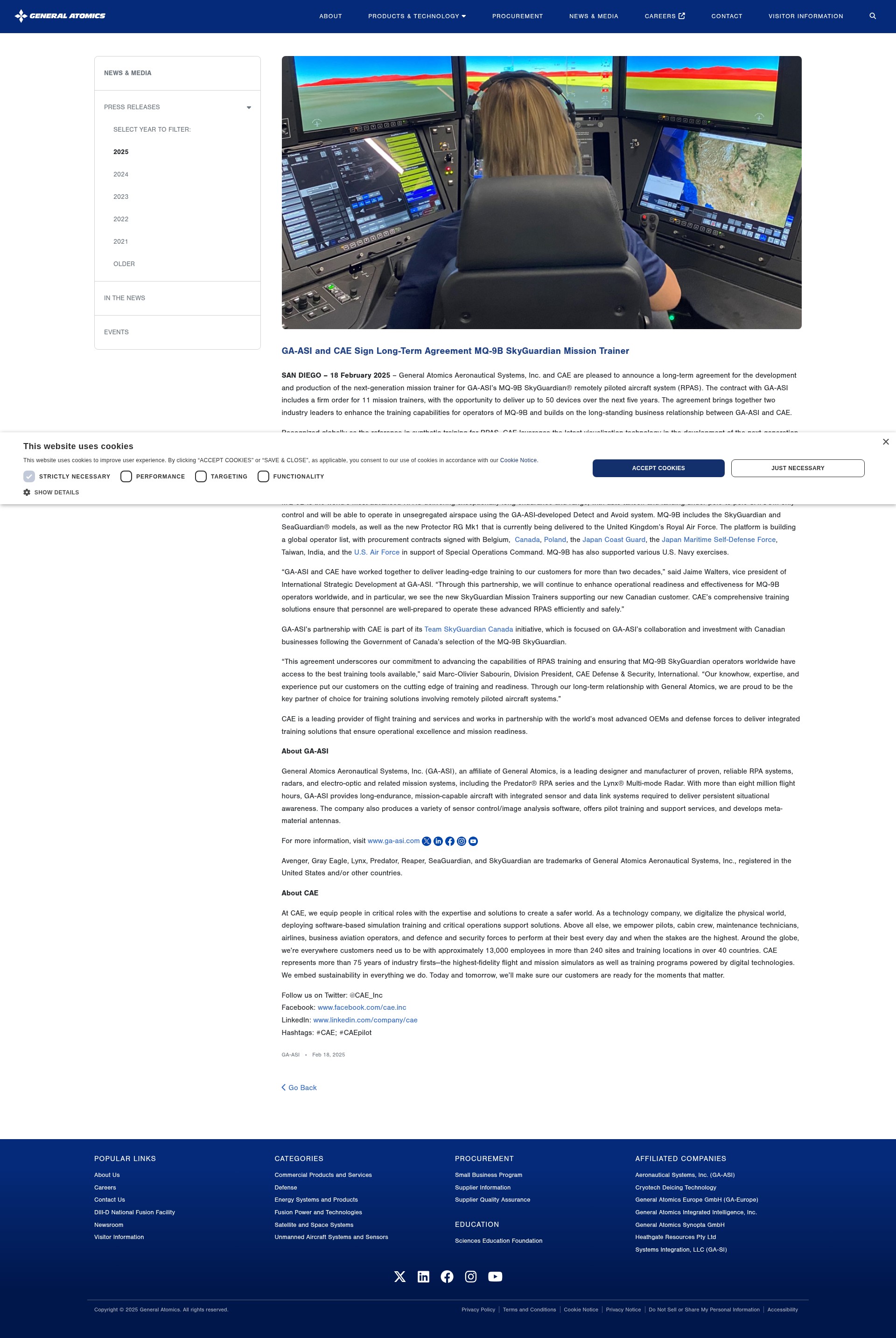 Landing Page