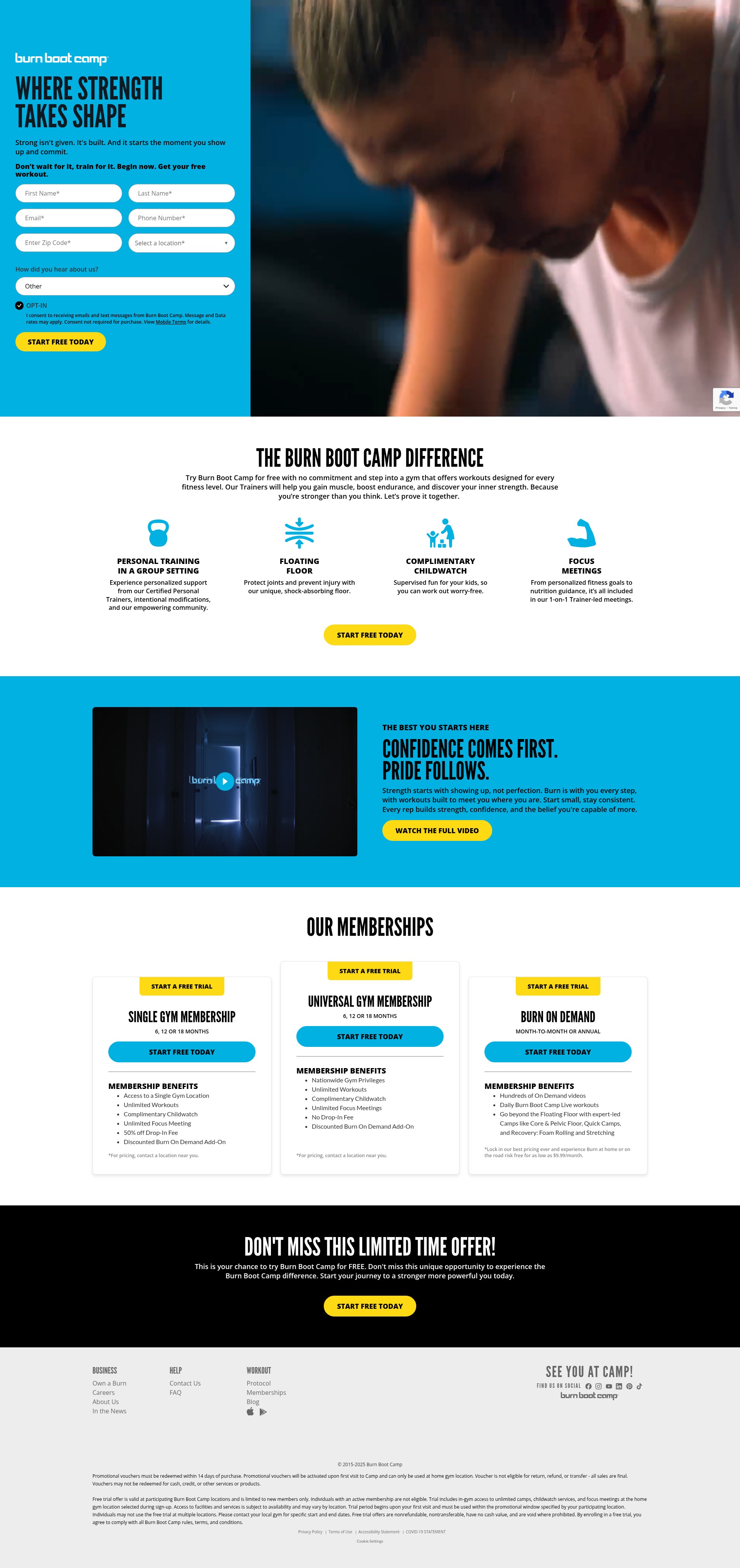 Landing Page