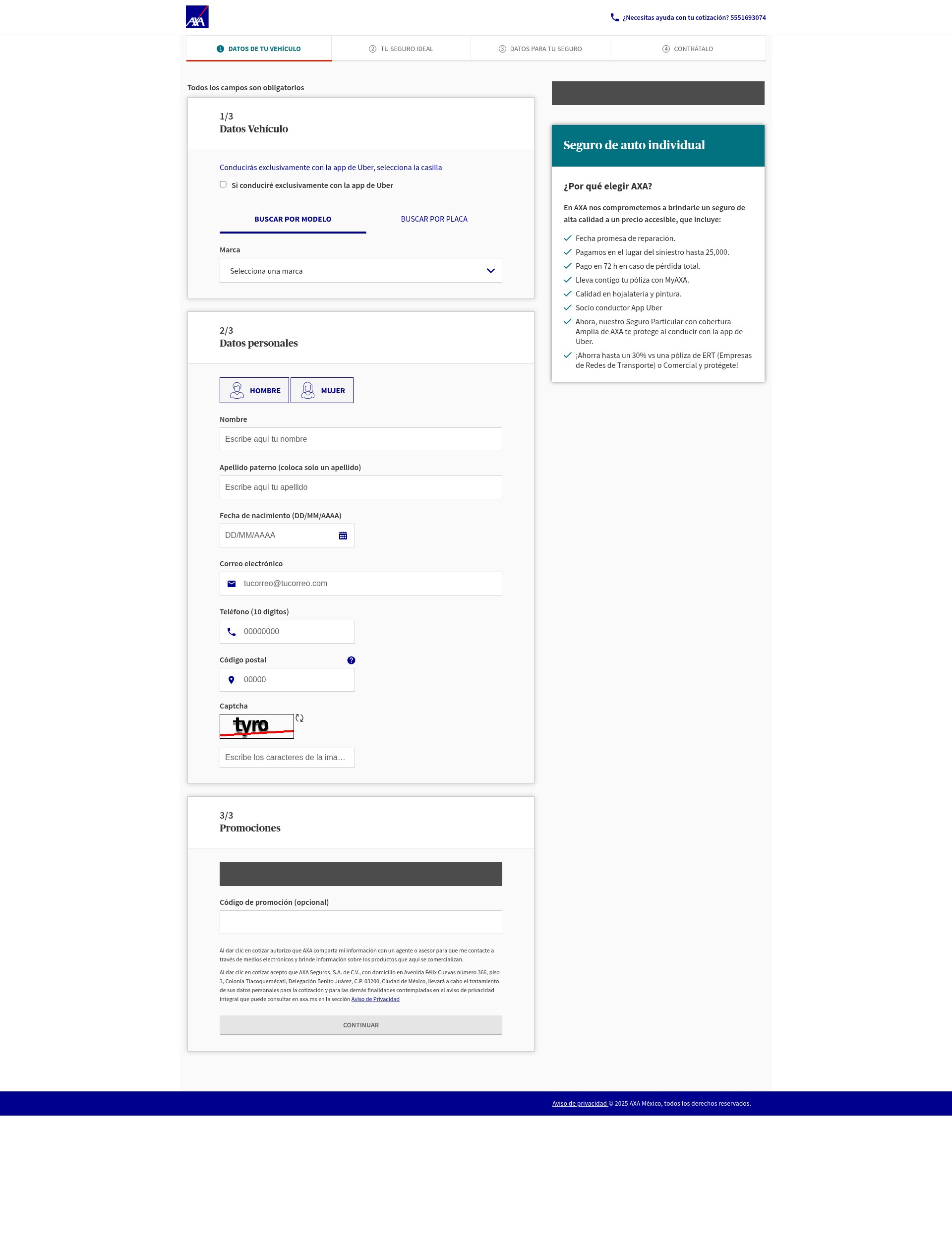 Landing Page