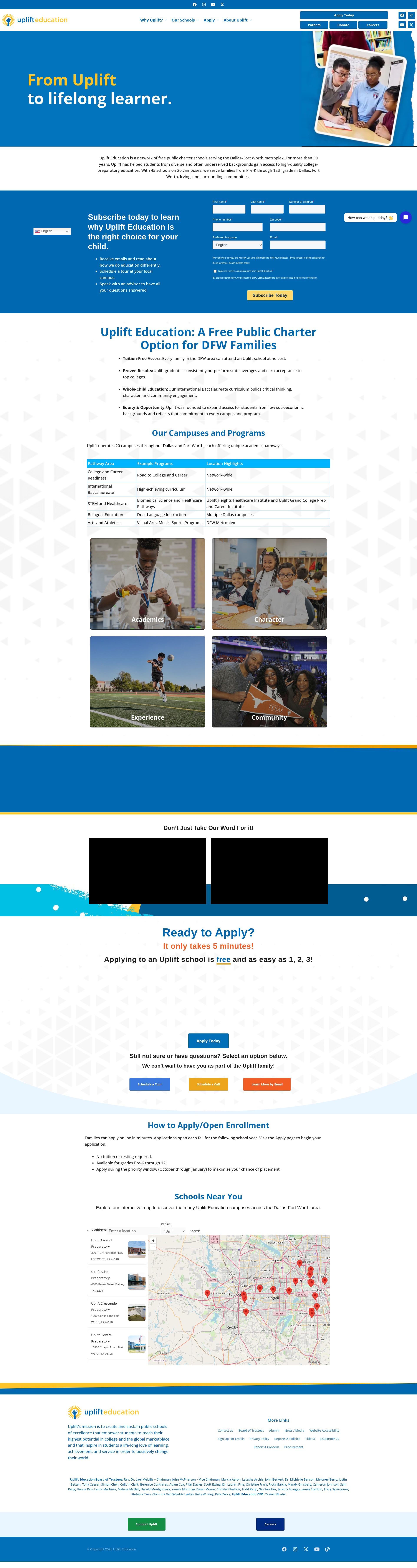 Landing Page