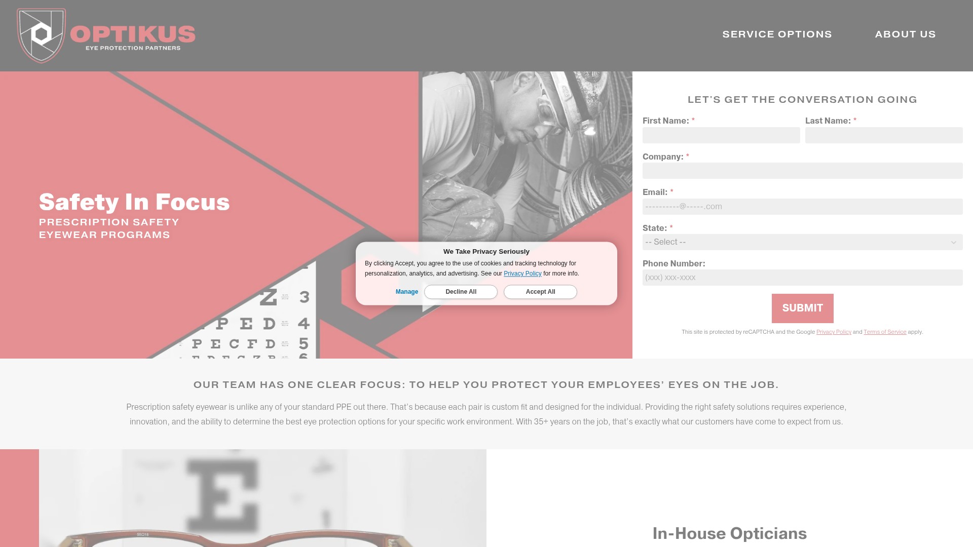 Landing Page