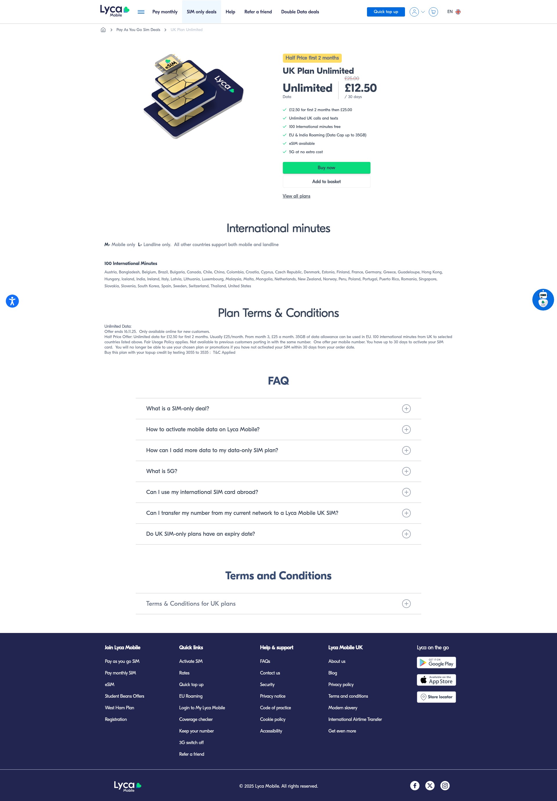 Landing Page