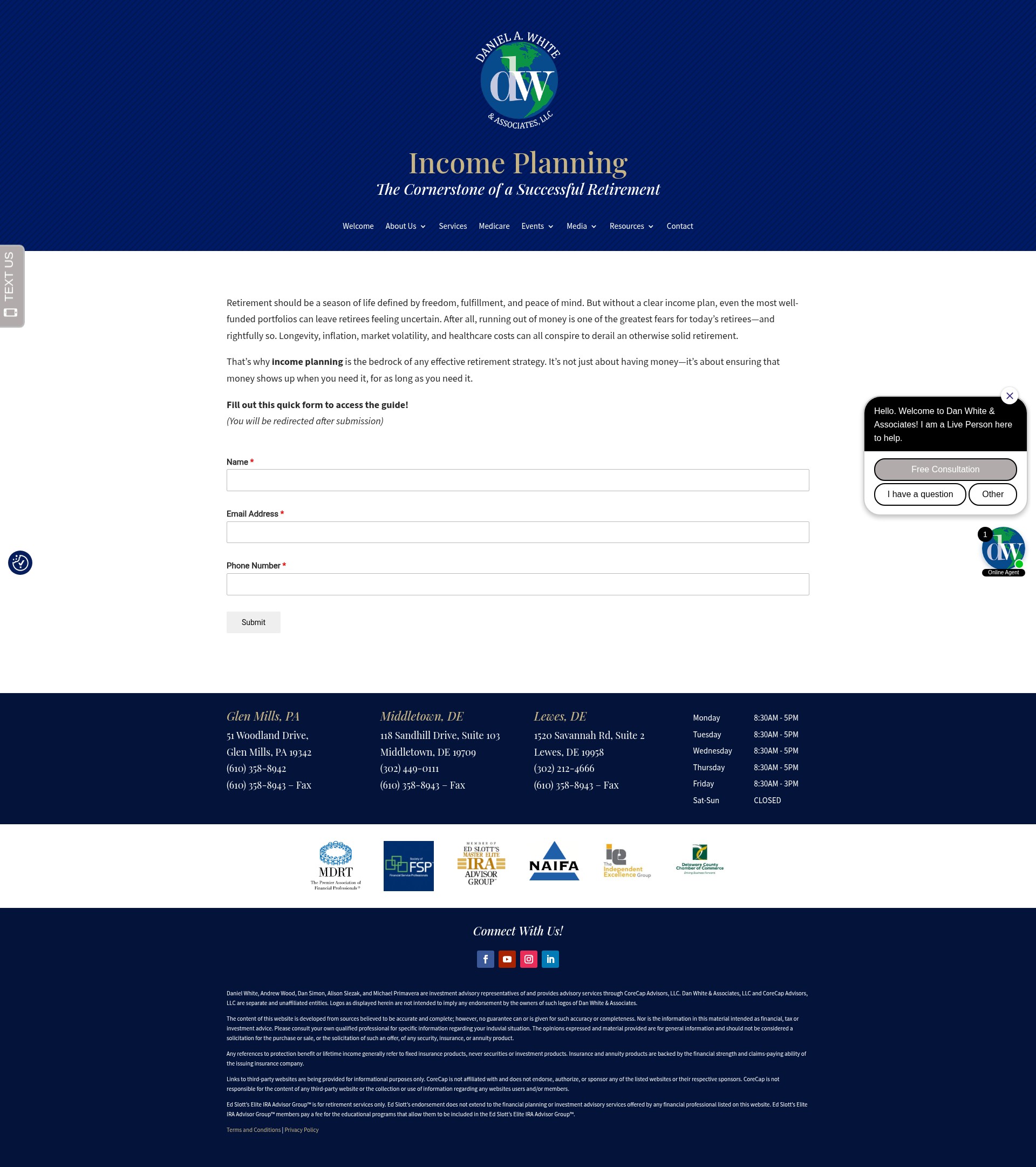 Landing Page