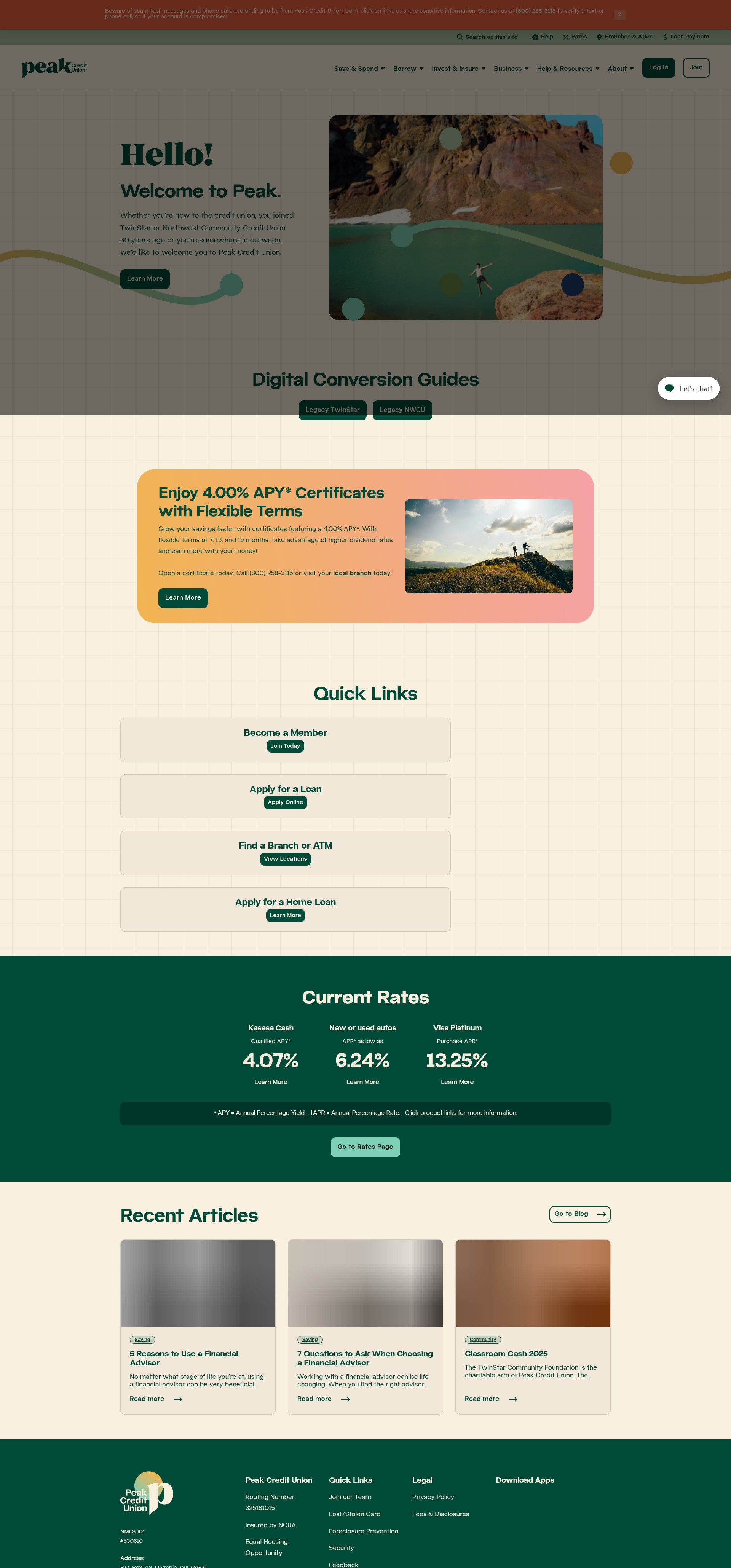 Landing Page
