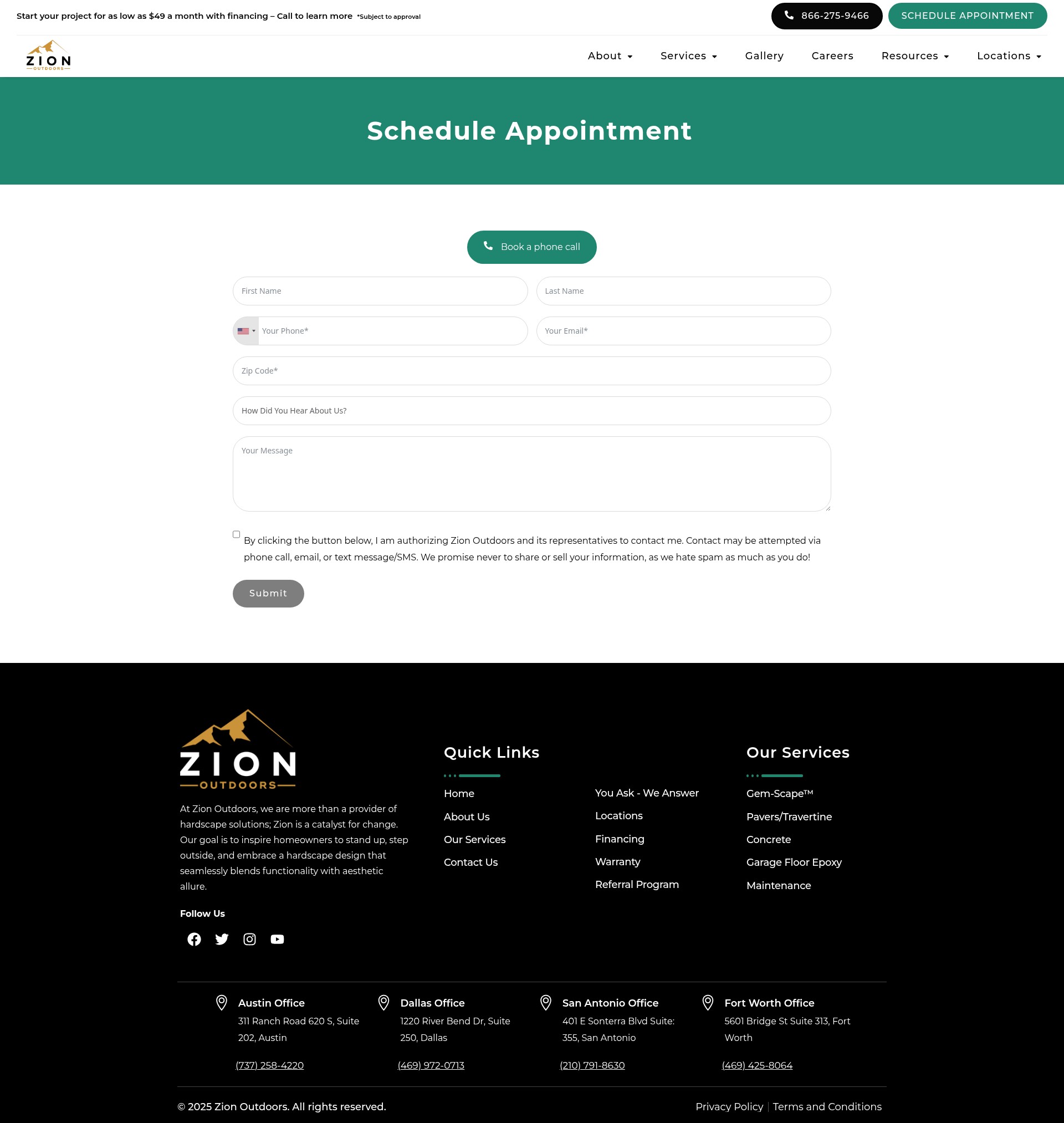 Landing Page