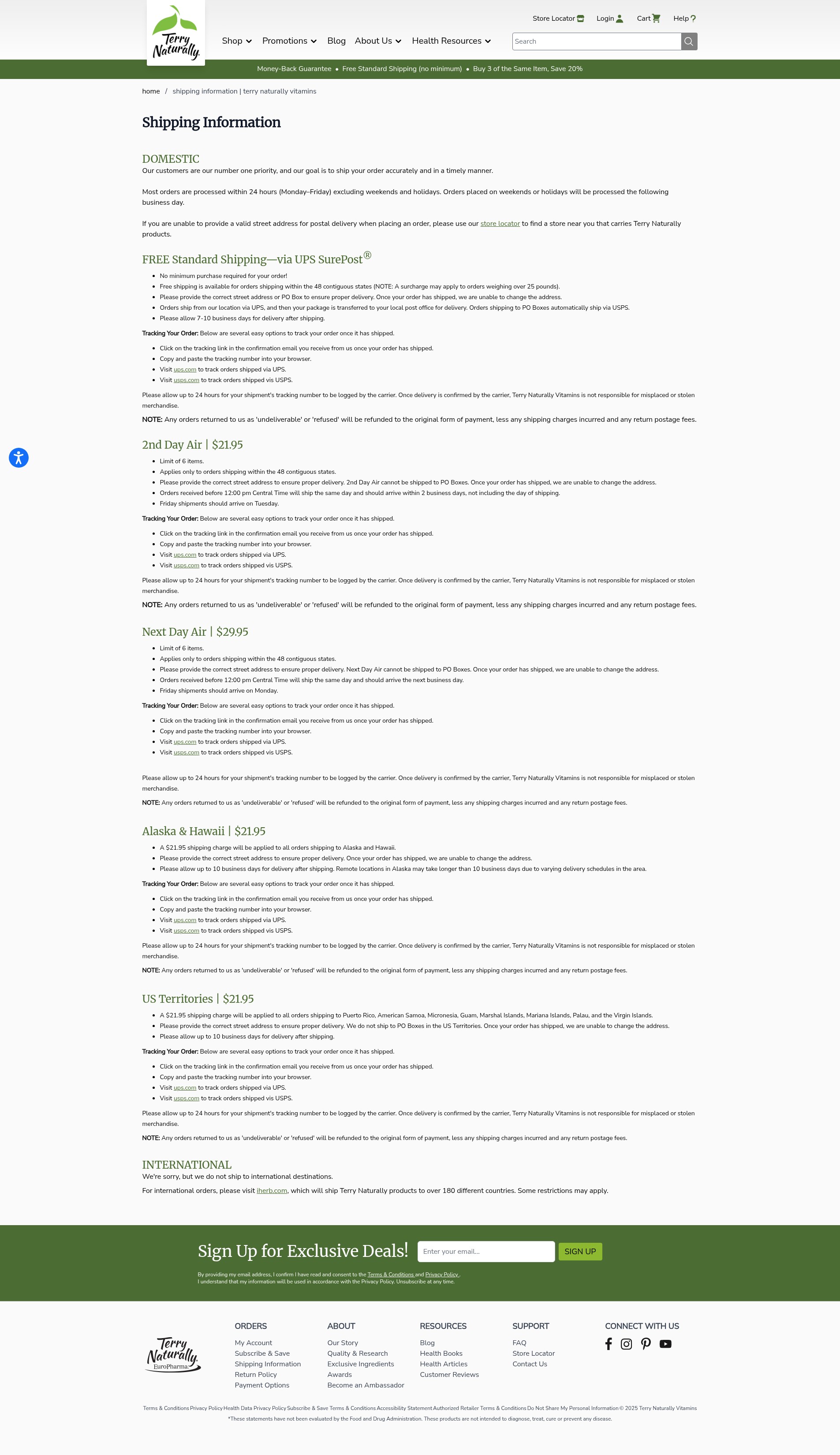 Landing Page