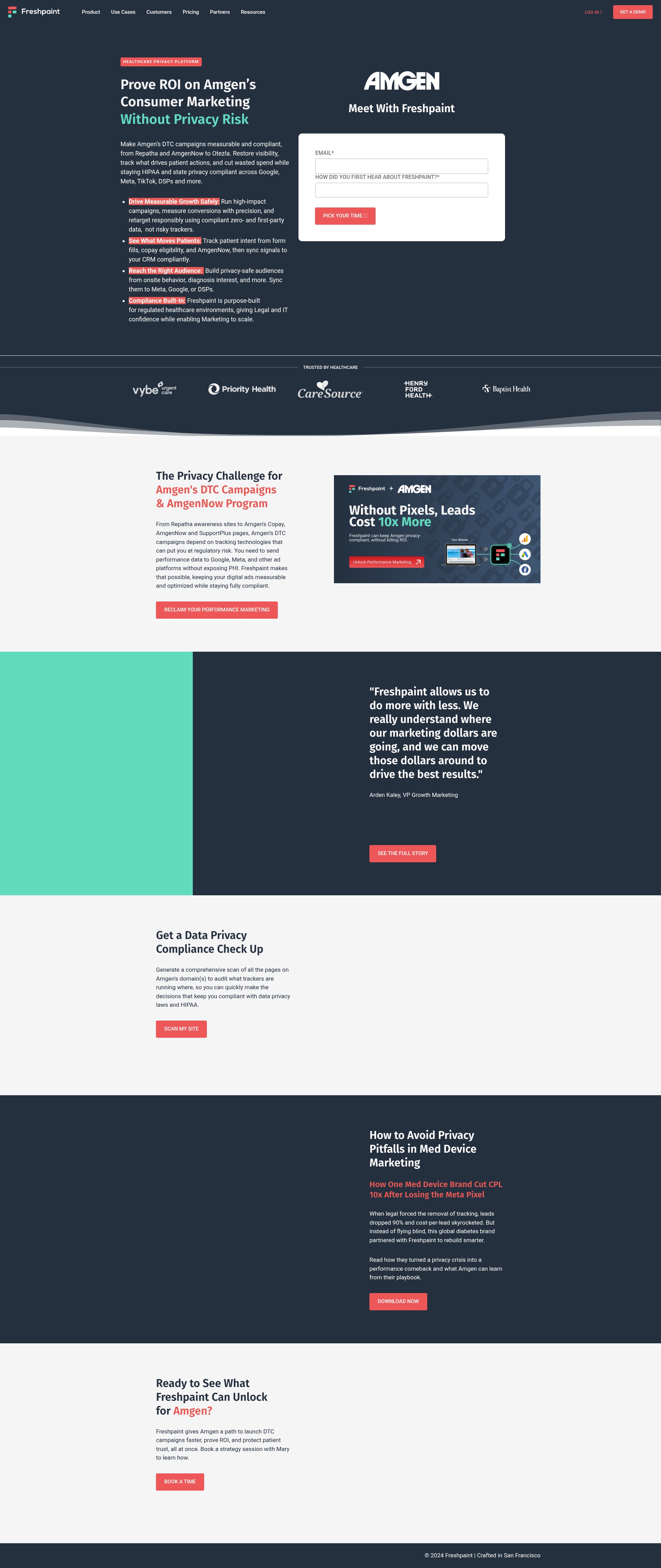 Landing Page