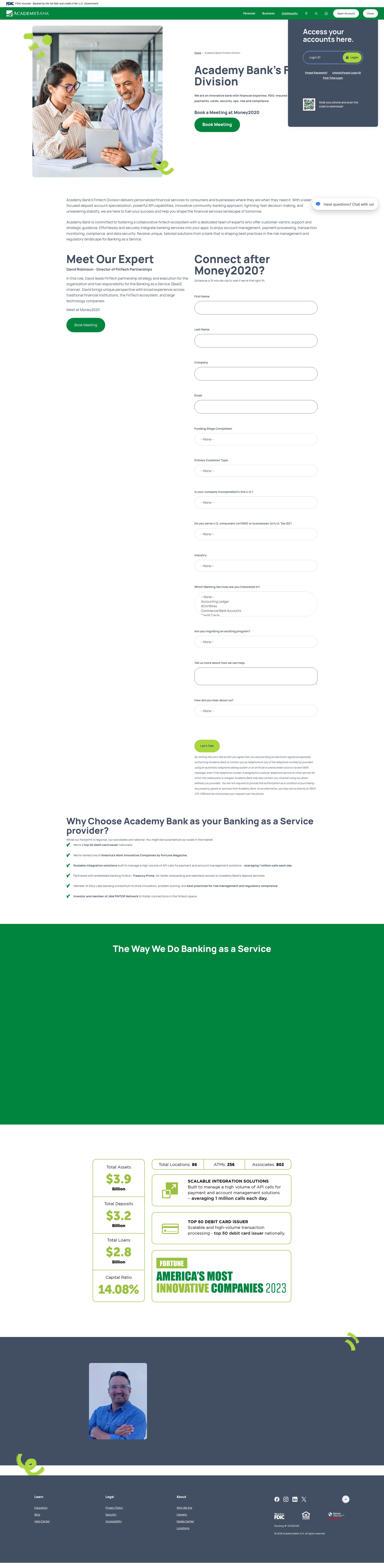 Landing Page