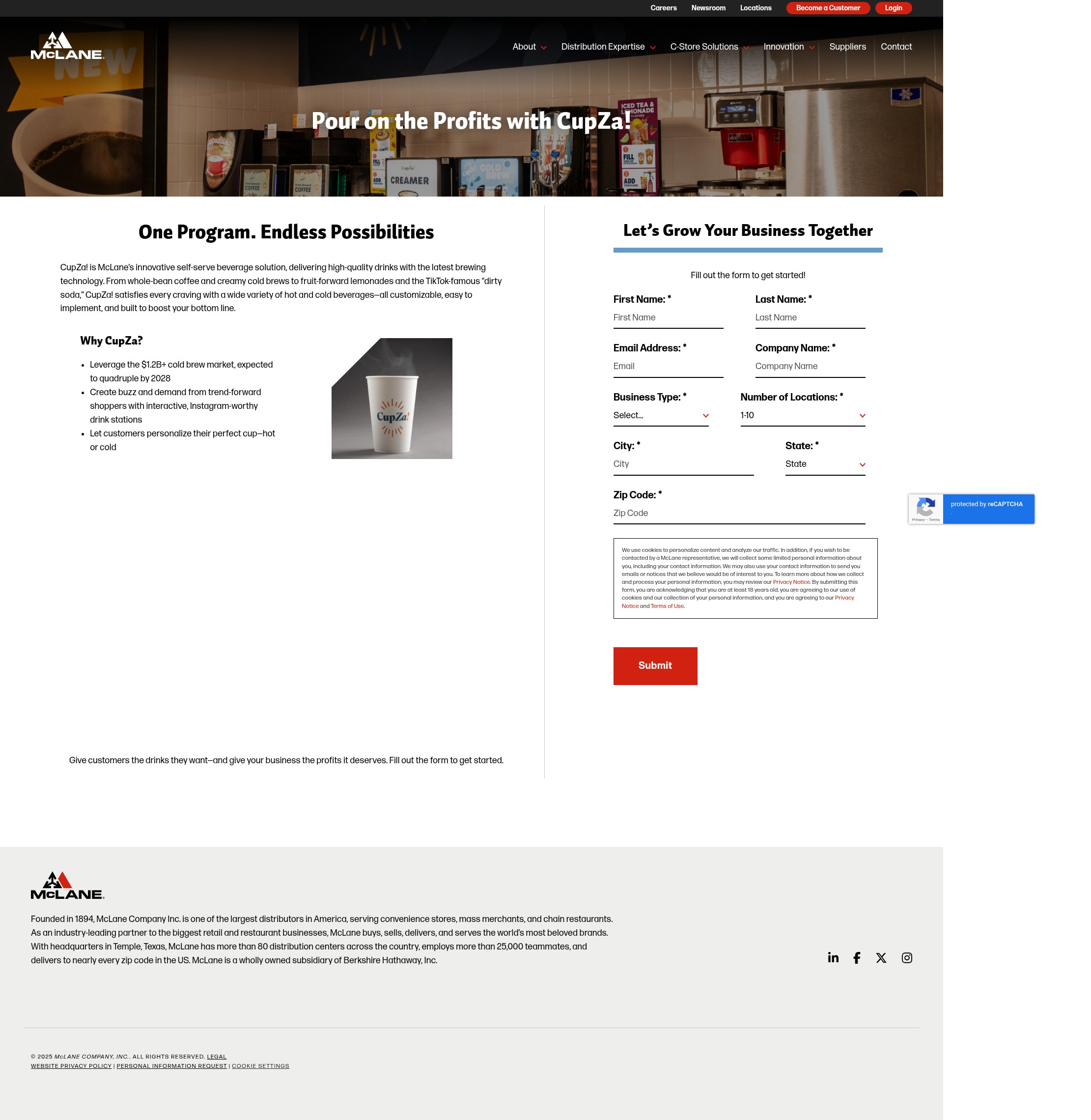 Landing Page