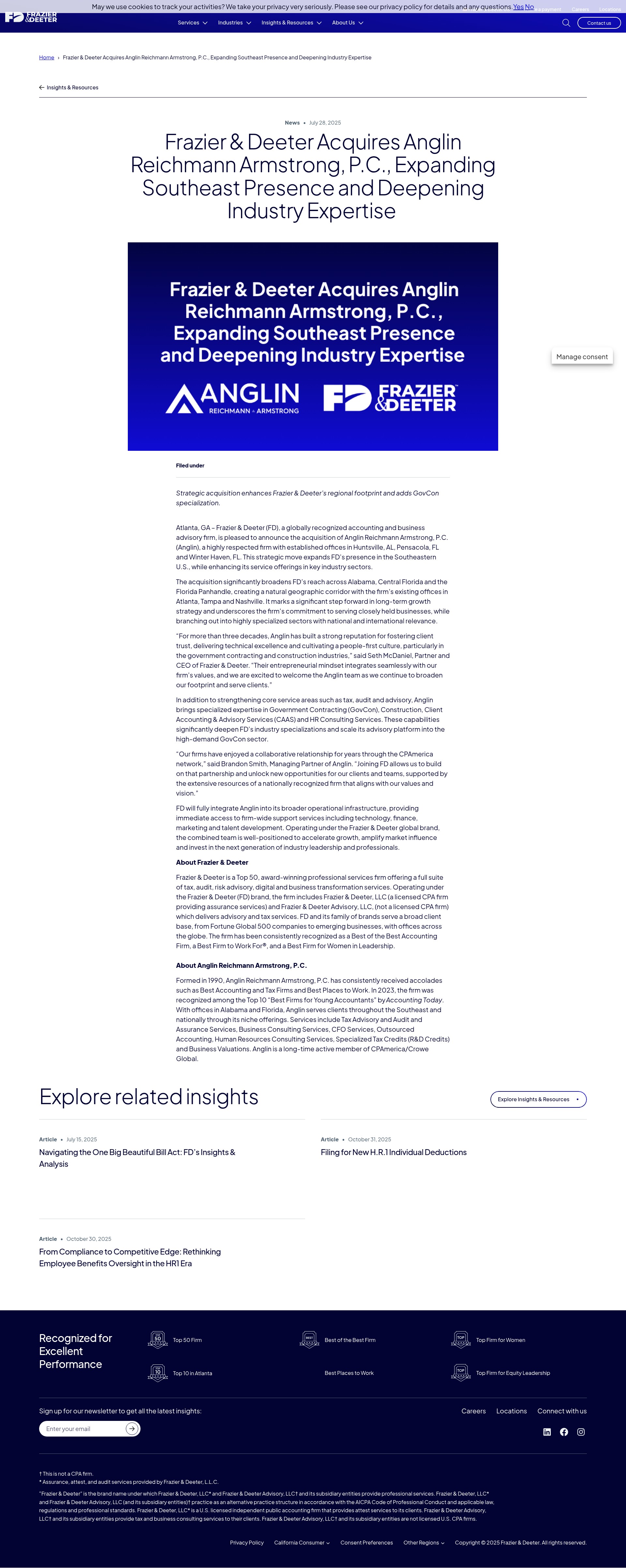 Landing Page