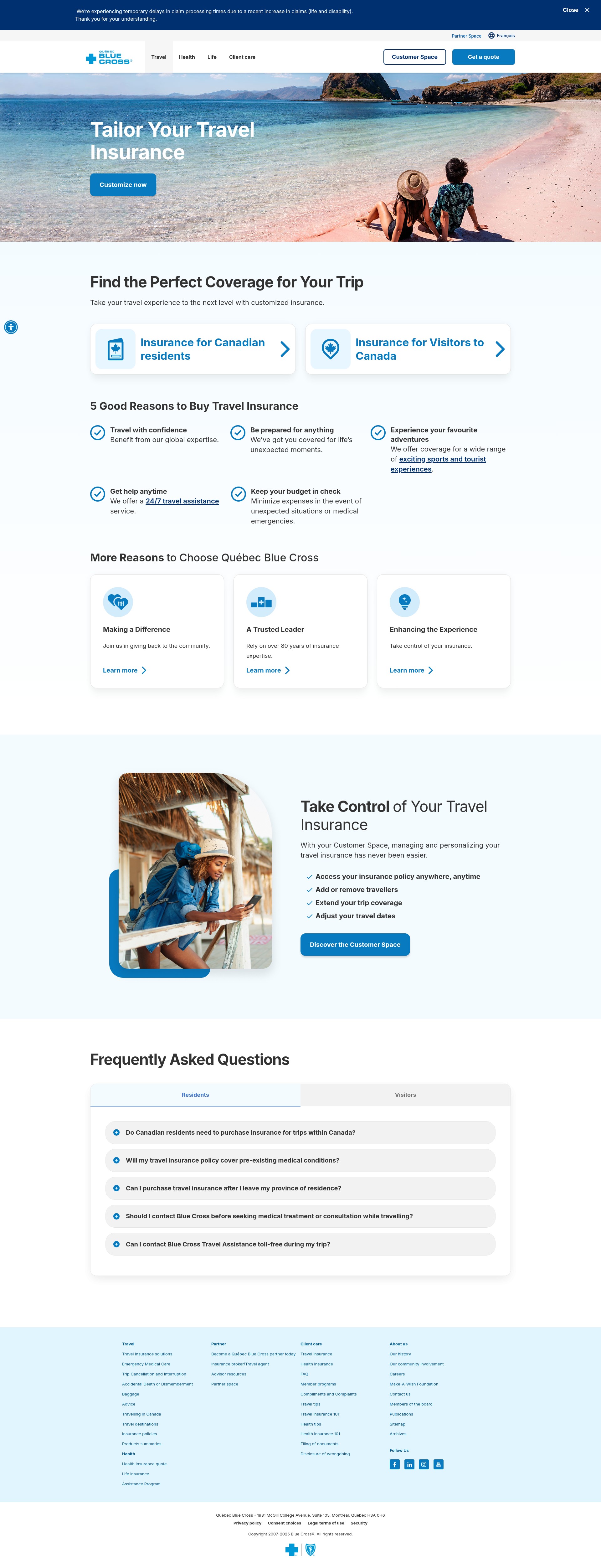 Landing Page