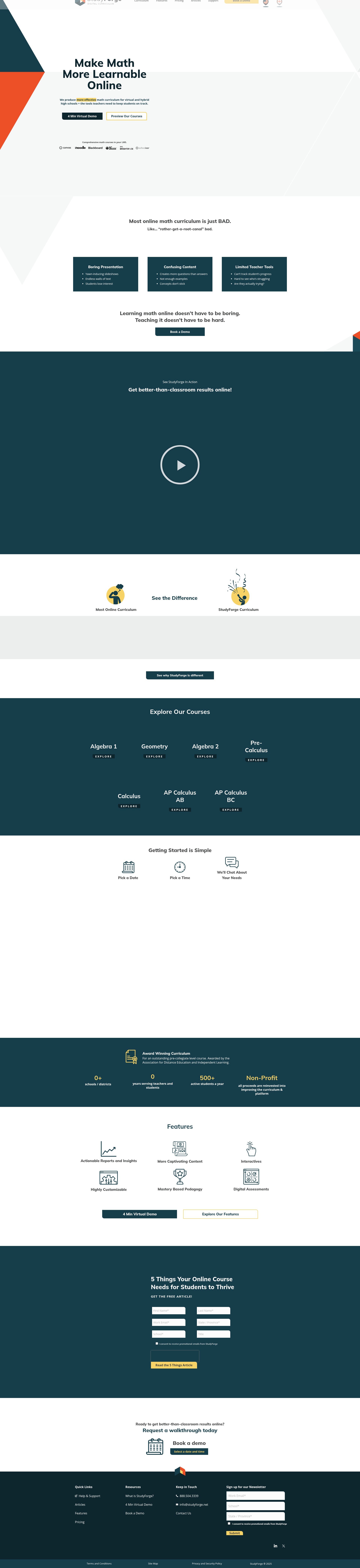 Landing Page