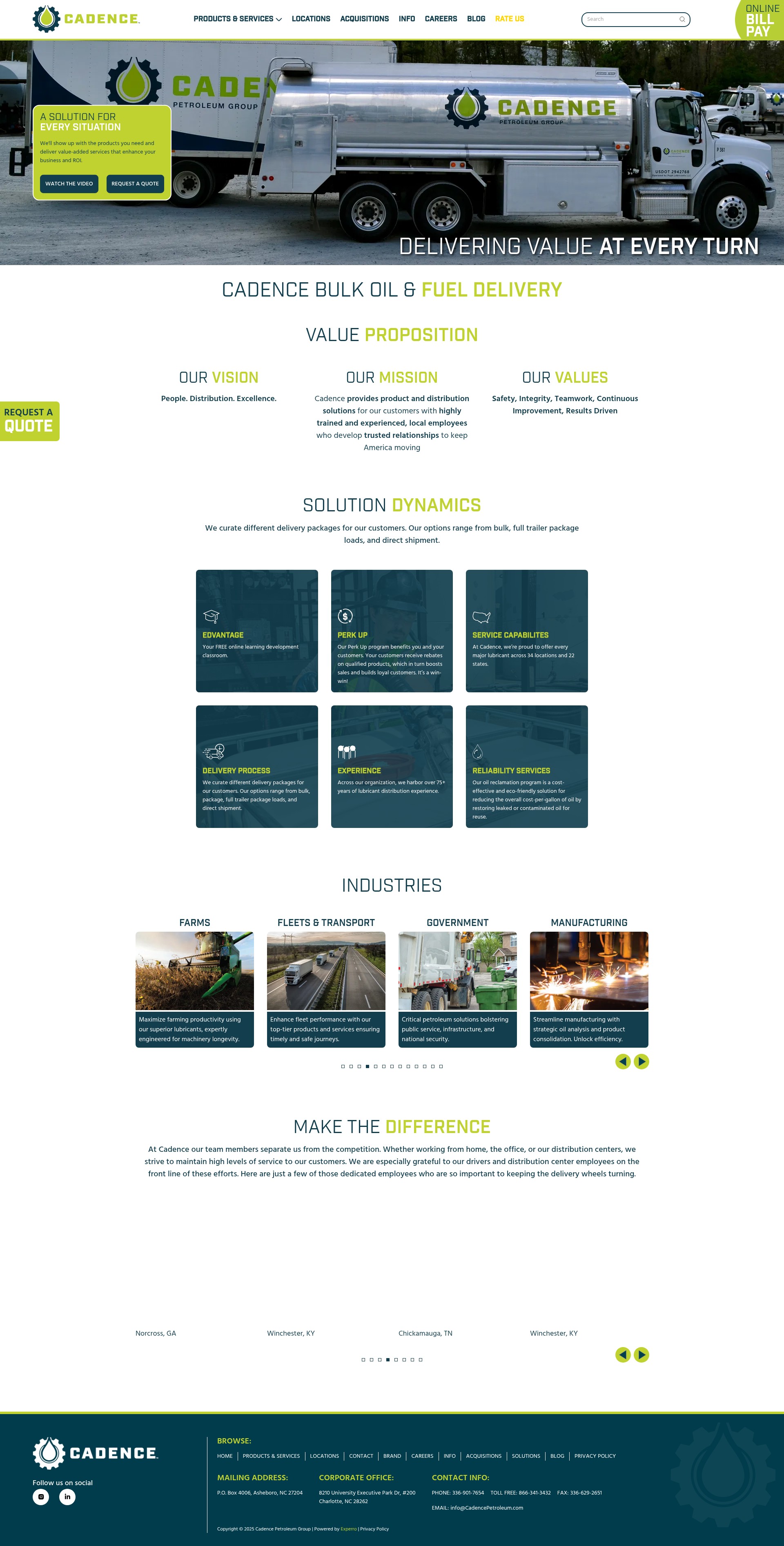 Landing Page