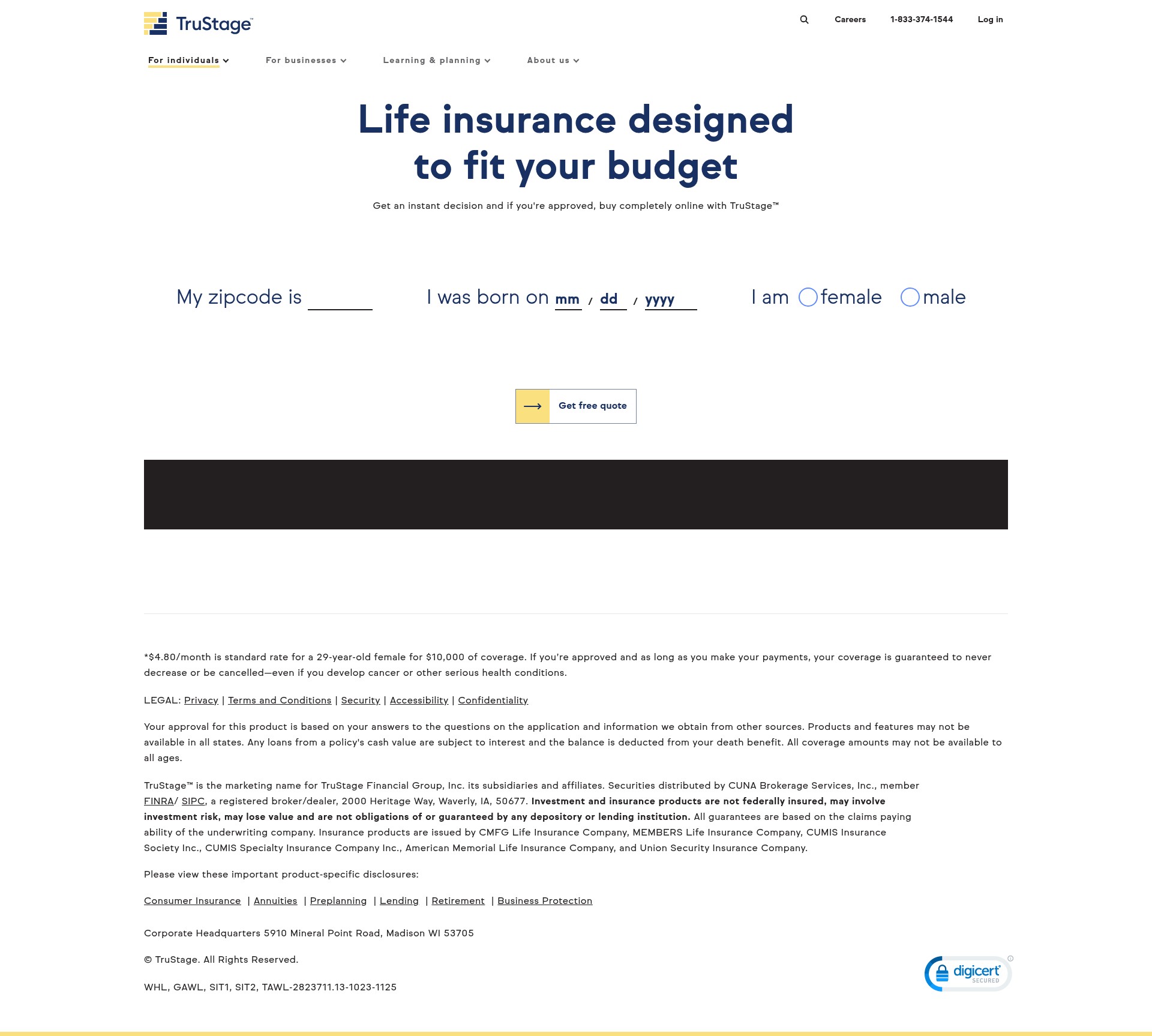 Landing Page
