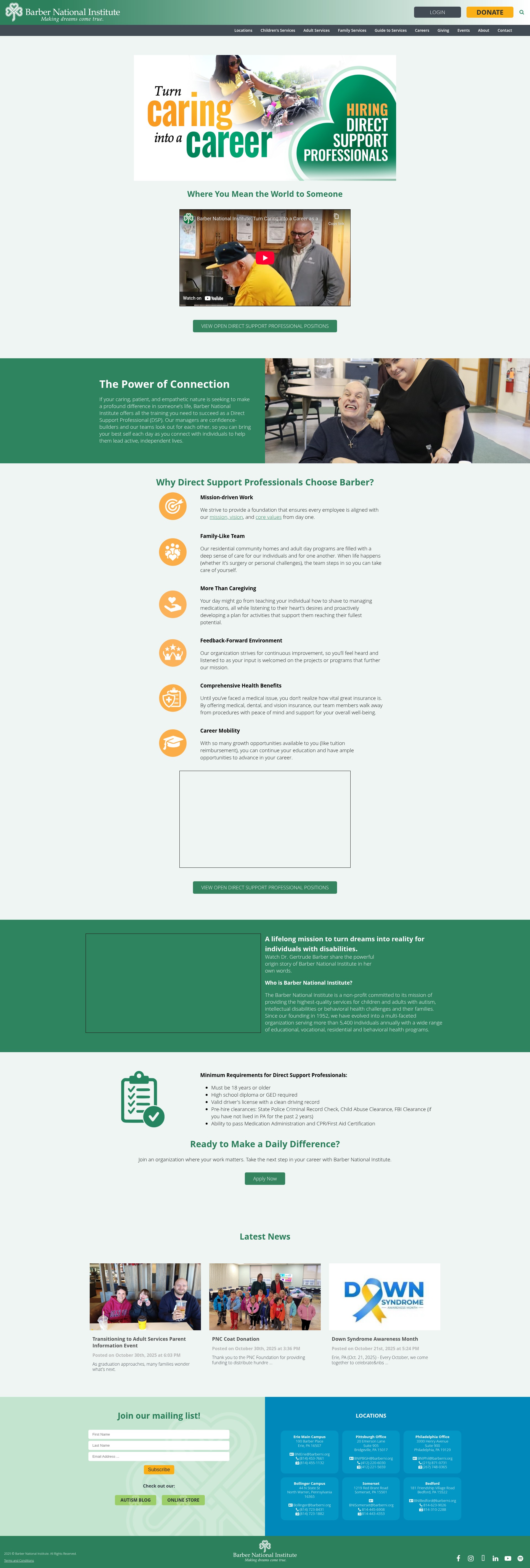 Landing Page