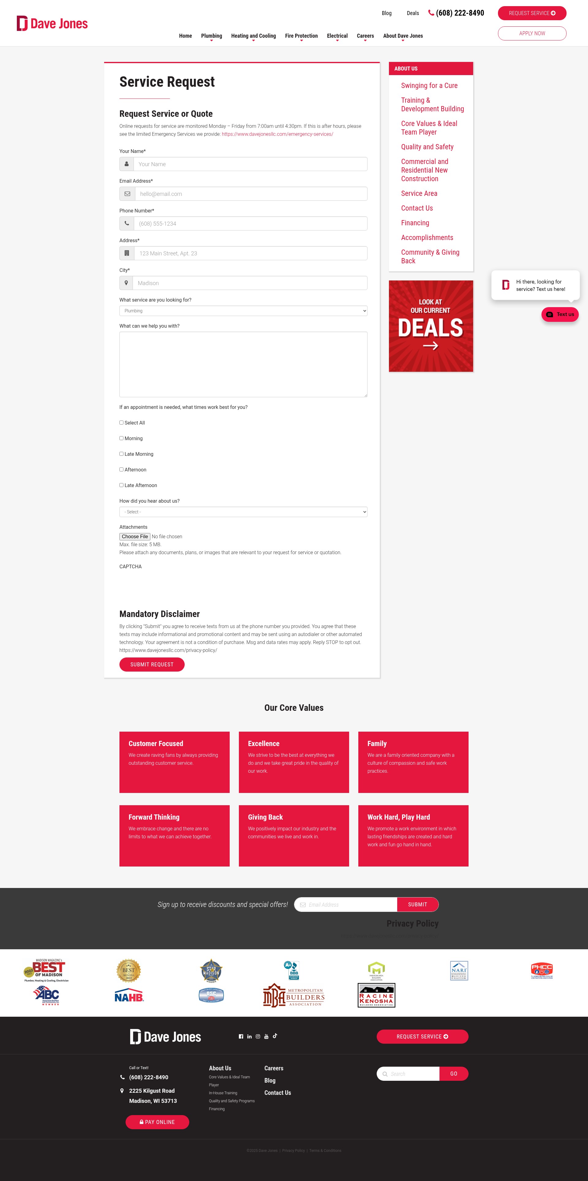 Landing Page