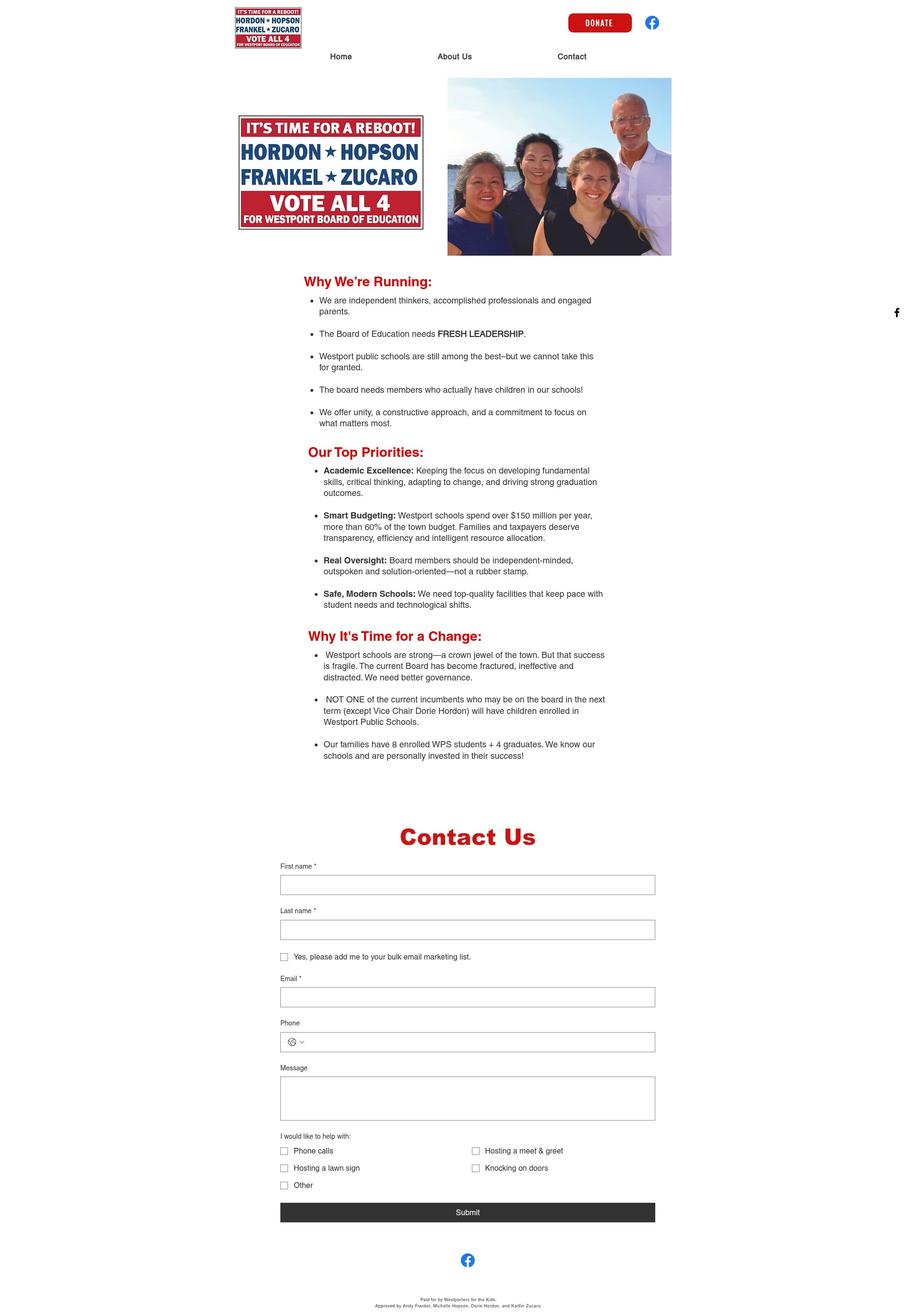 Landing Page
