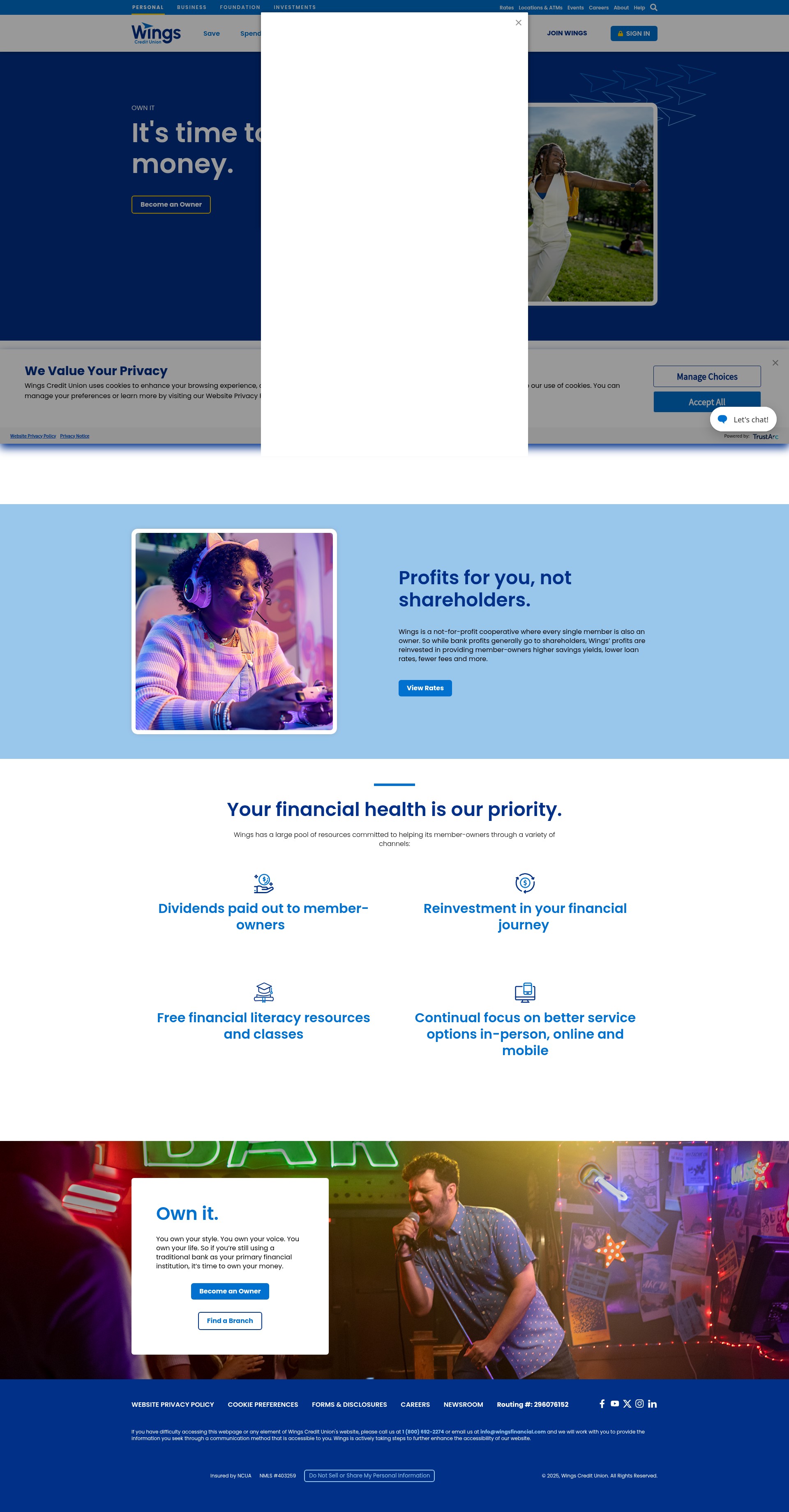 Landing Page