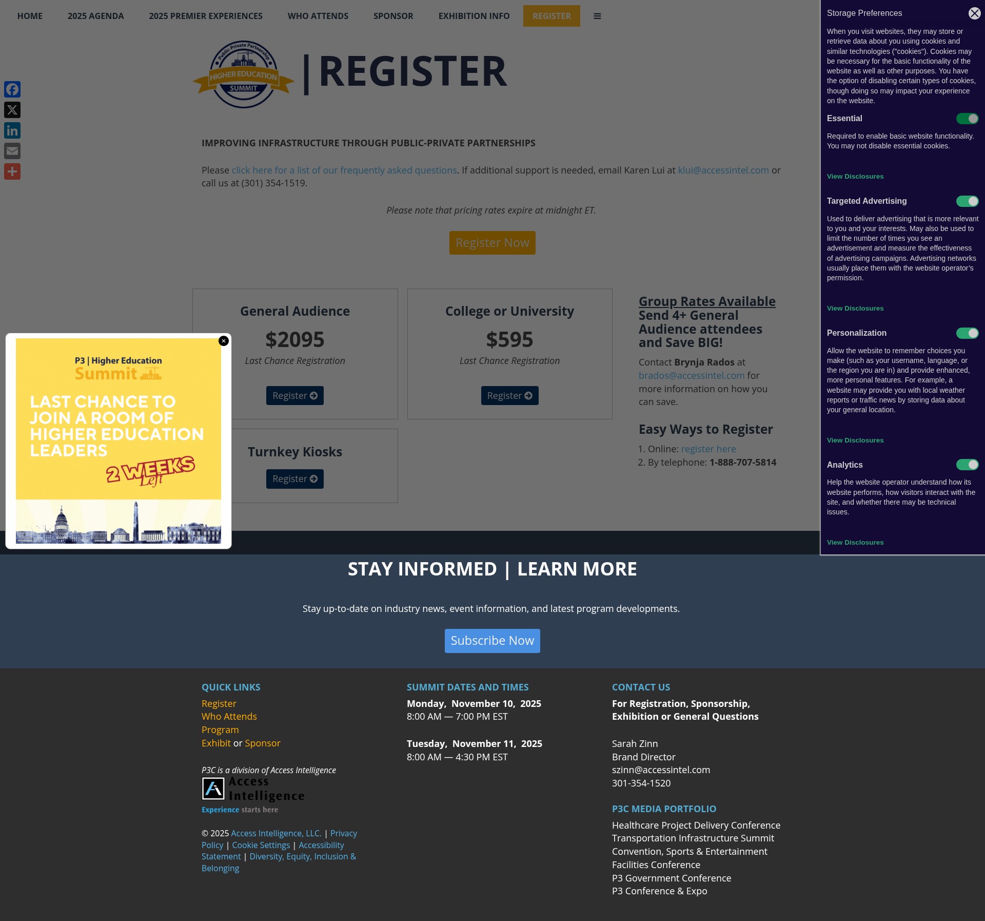 Landing Page
