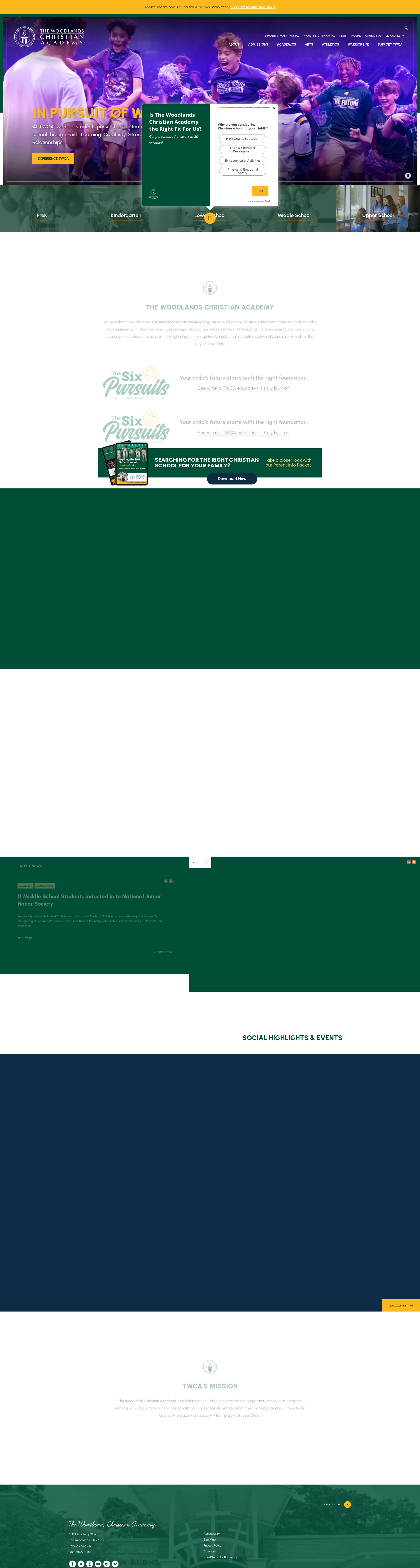 Landing Page