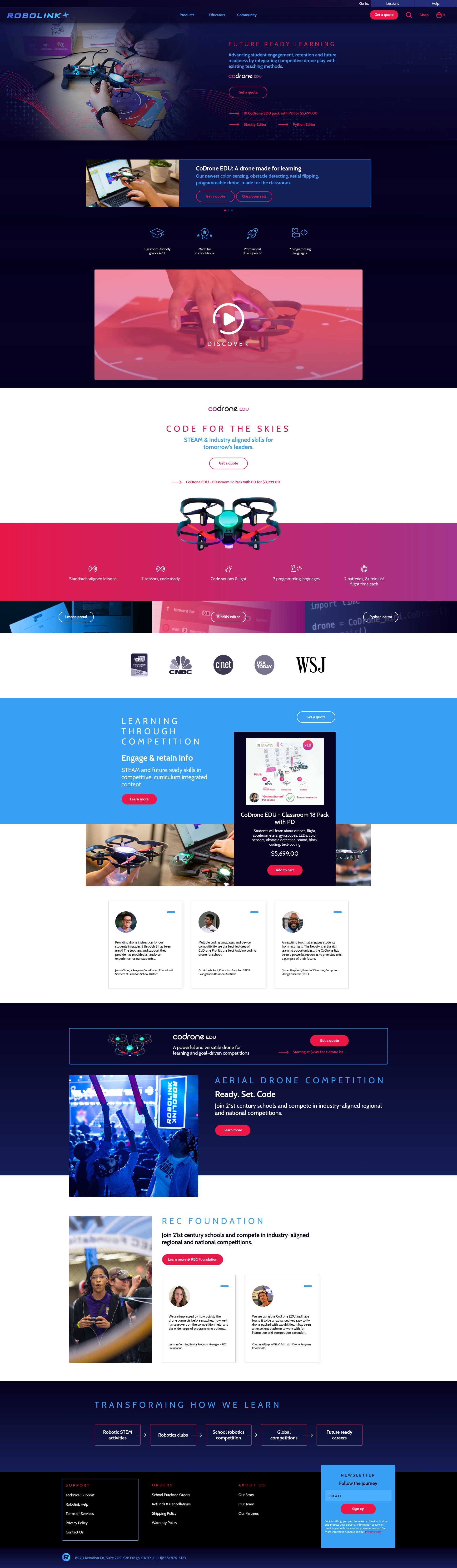 Landing Page