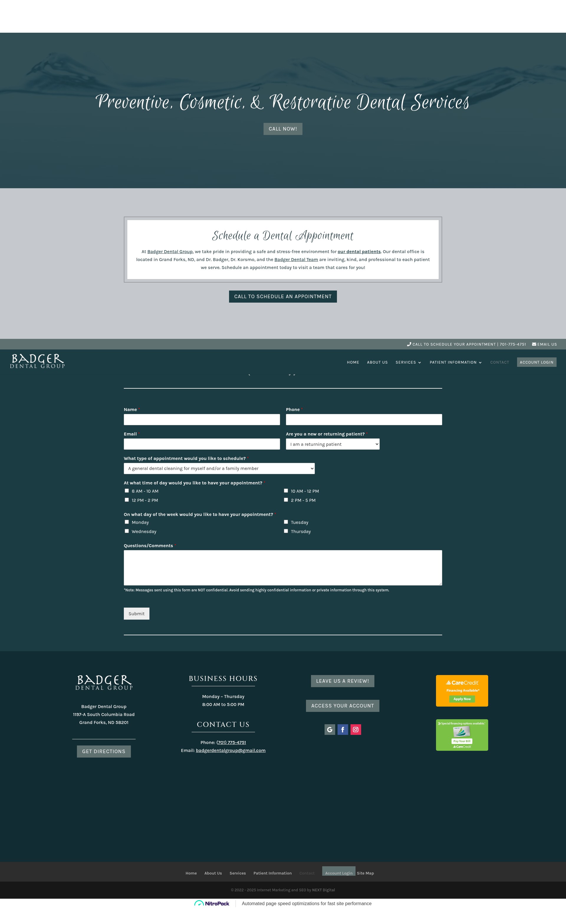 Landing Page