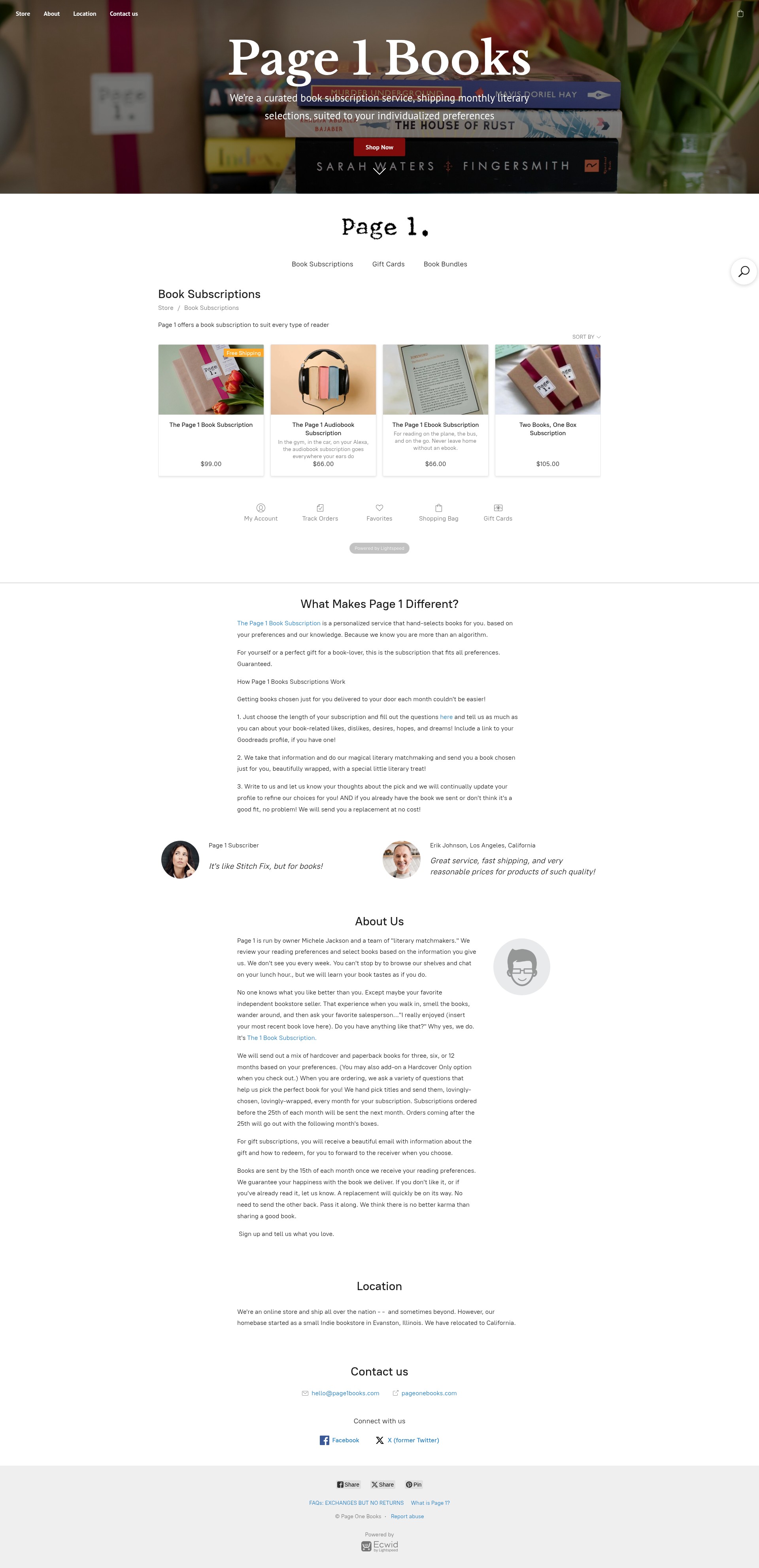 Landing Page