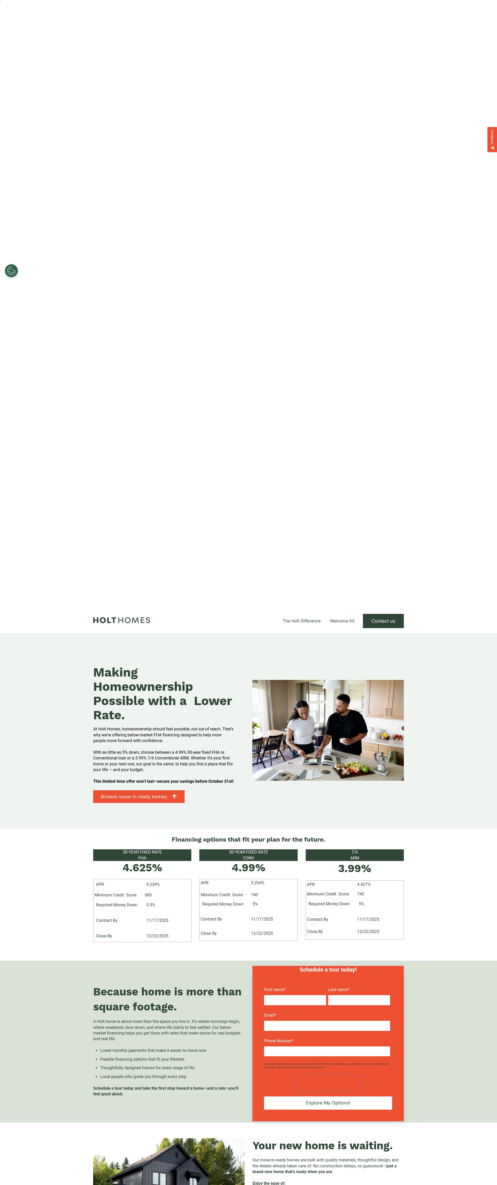 Landing Page