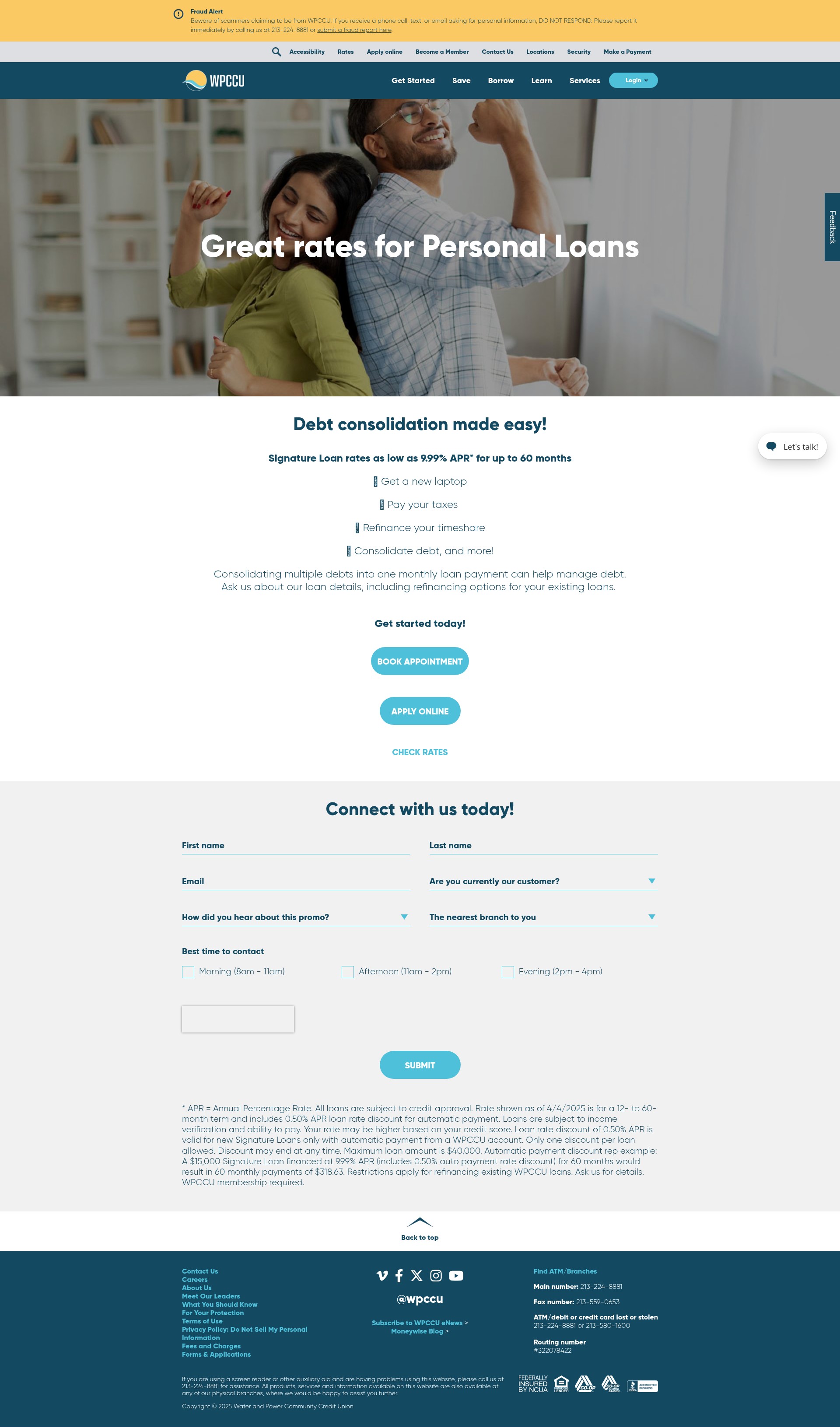 Landing Page