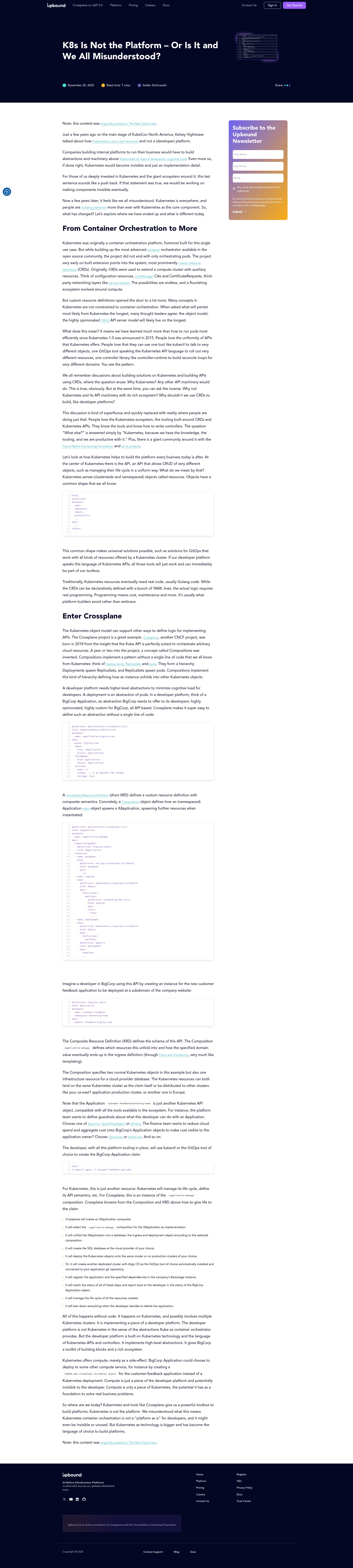 Landing Page