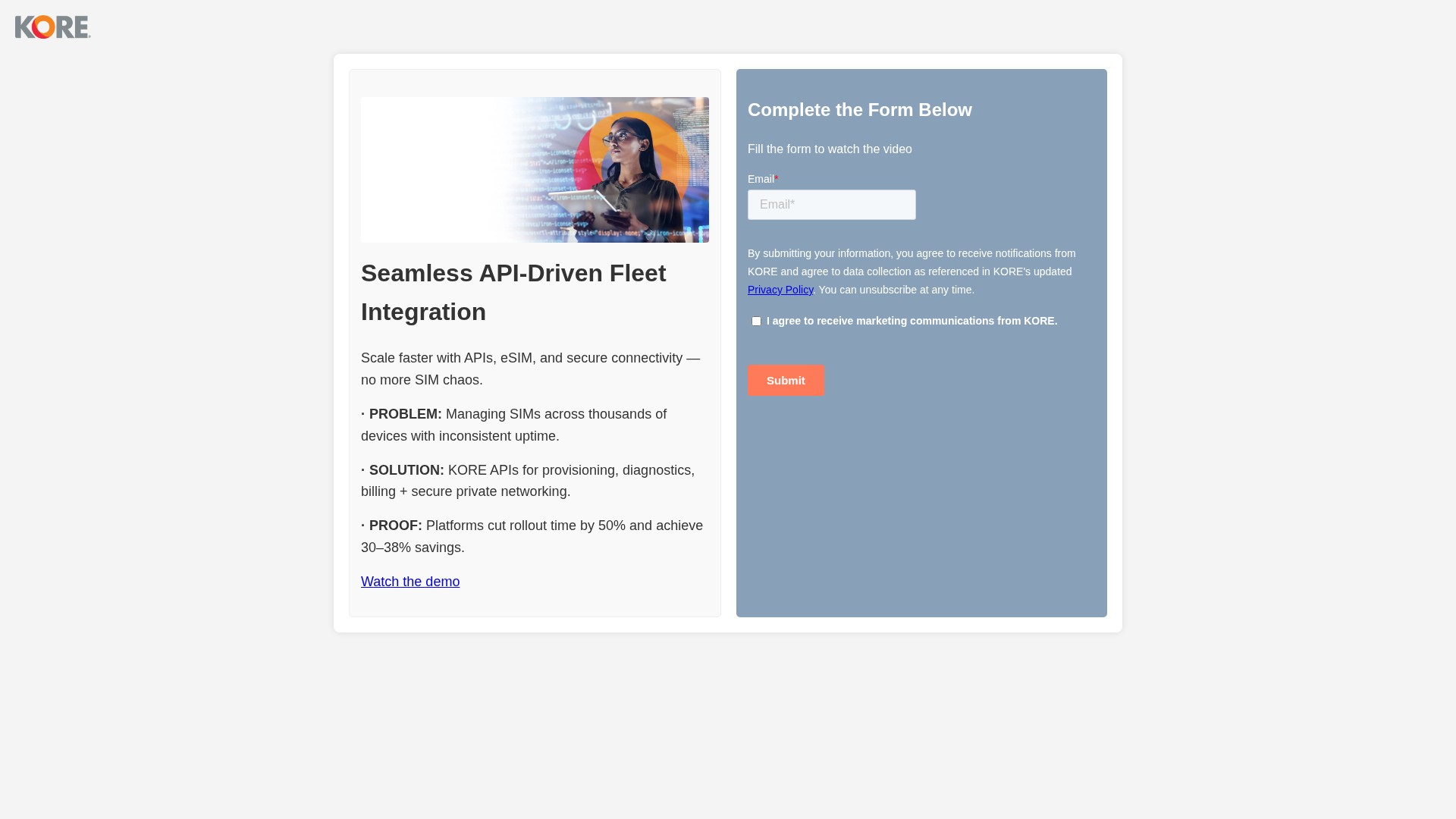 Landing Page