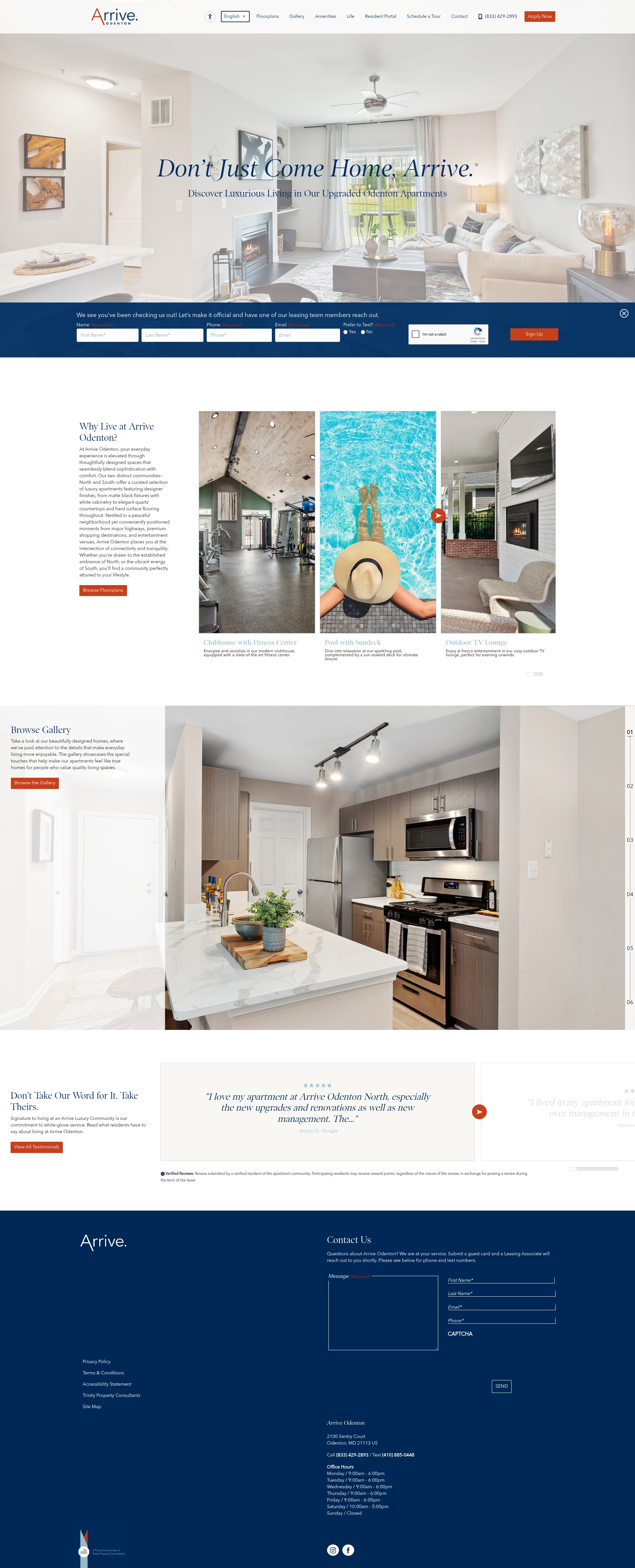 Landing Page