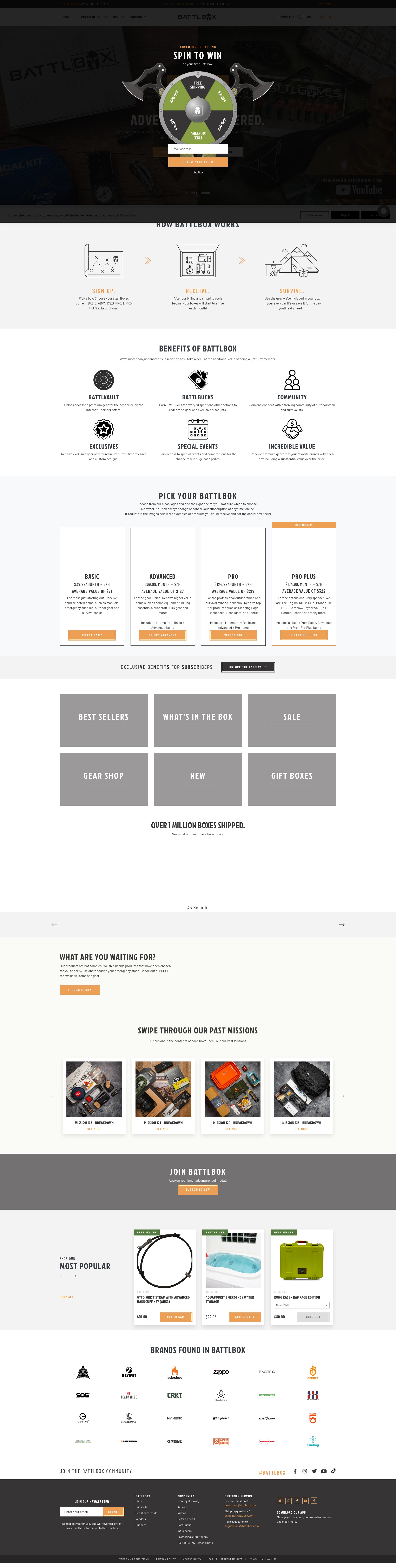 Landing Page