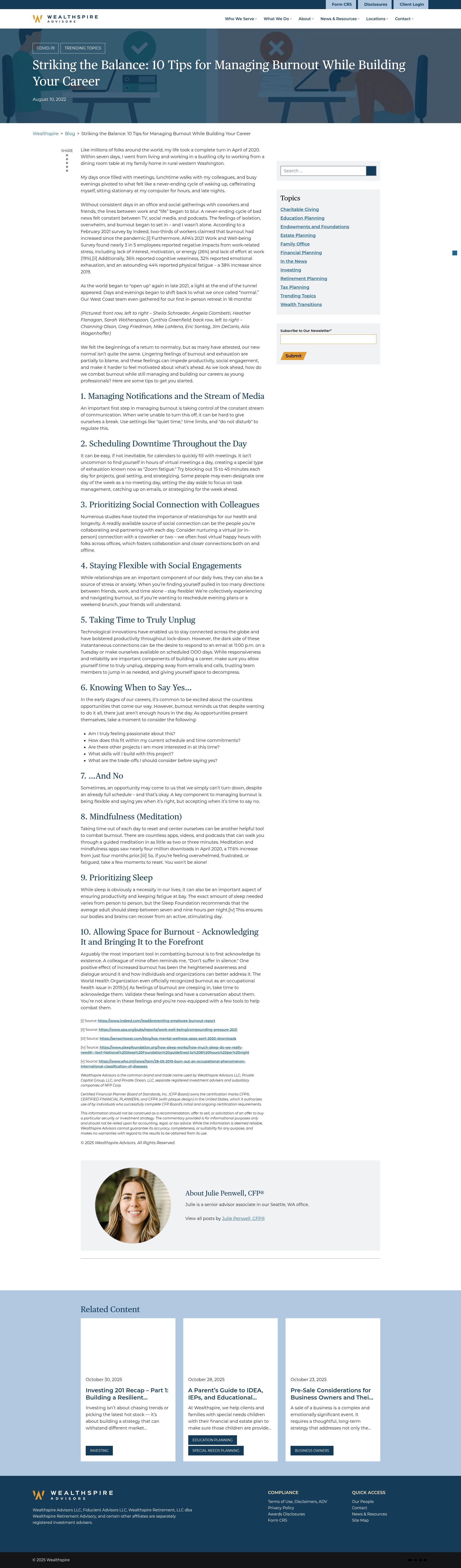 Landing Page