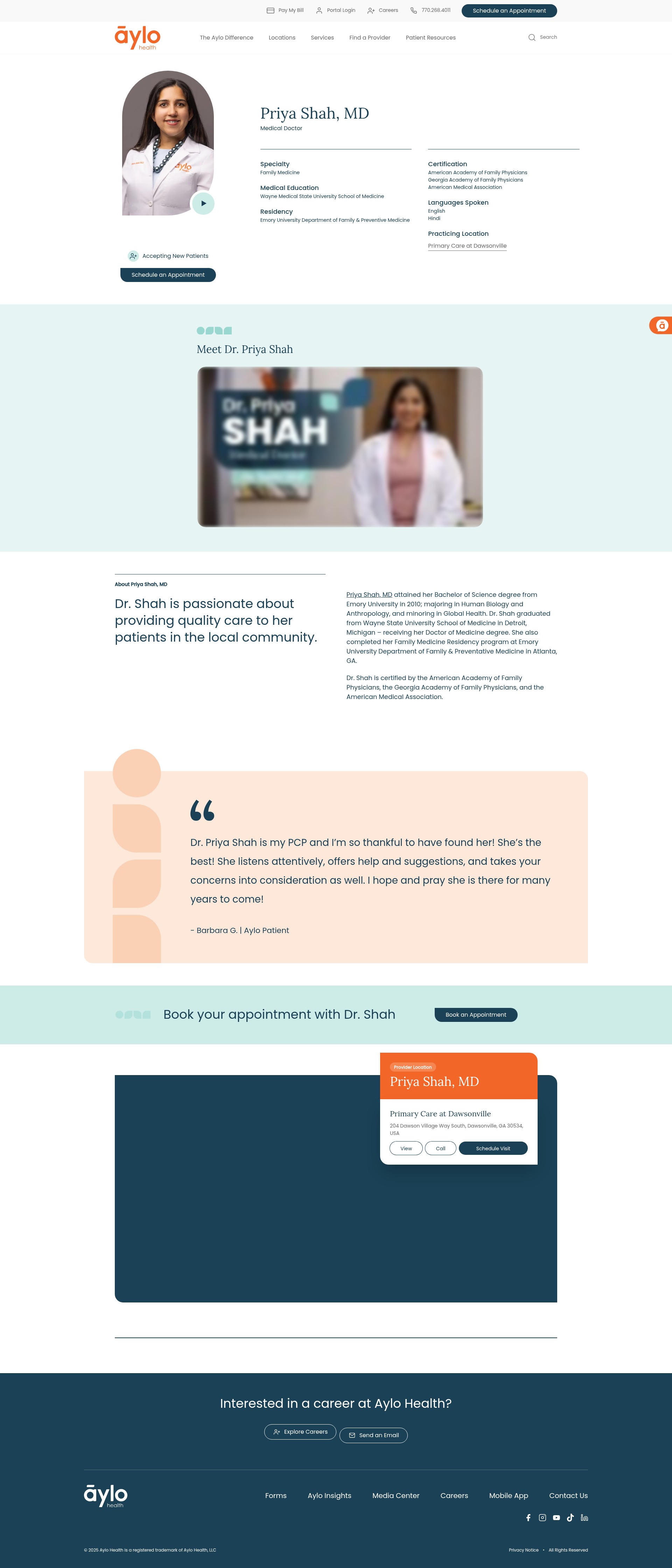 Landing Page