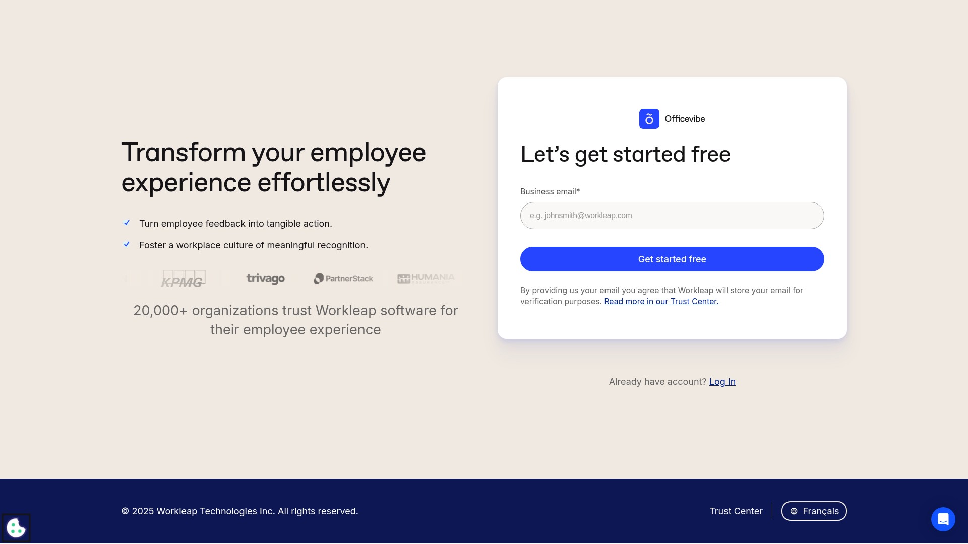 Landing Page