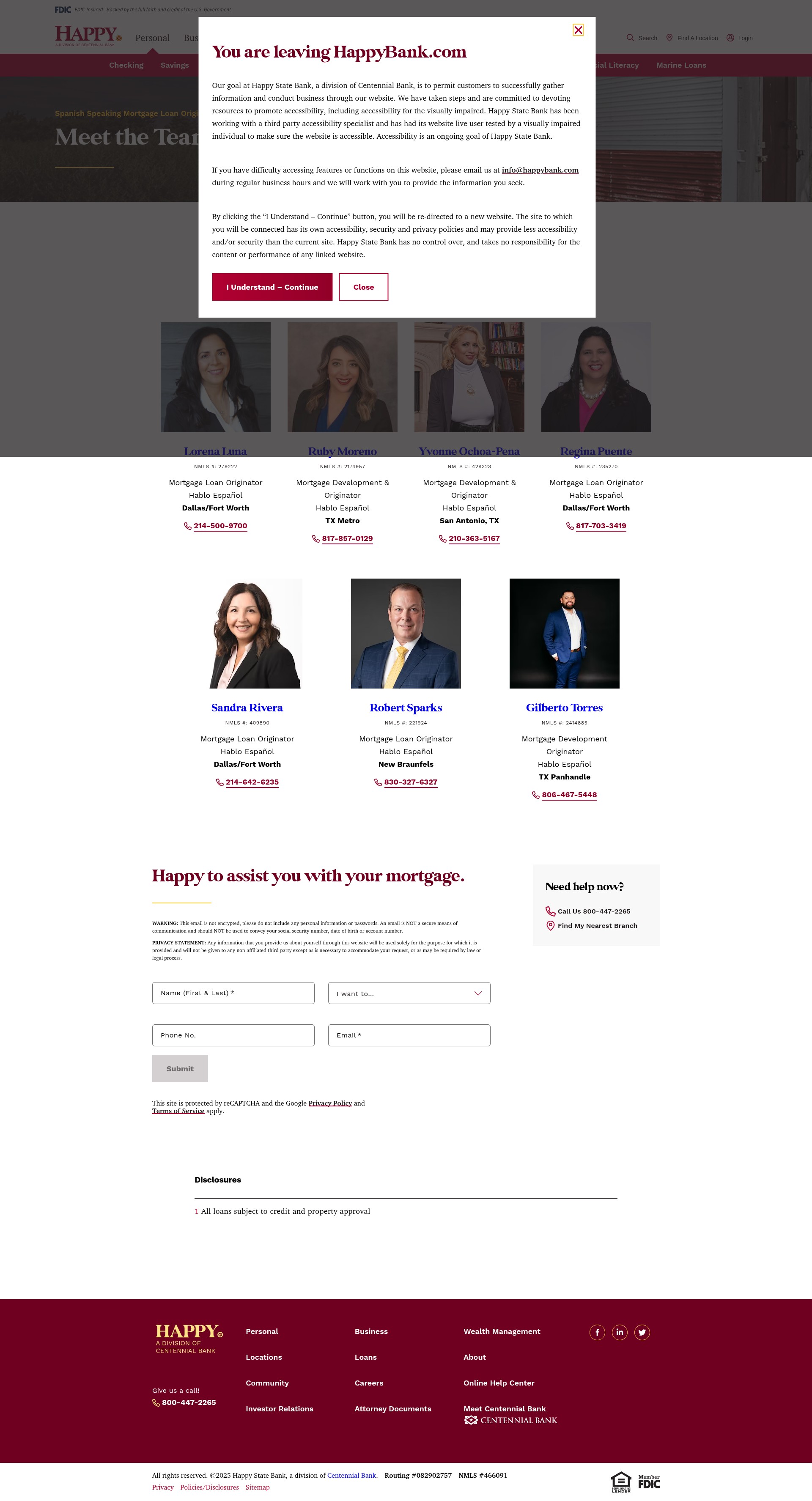 Landing Page