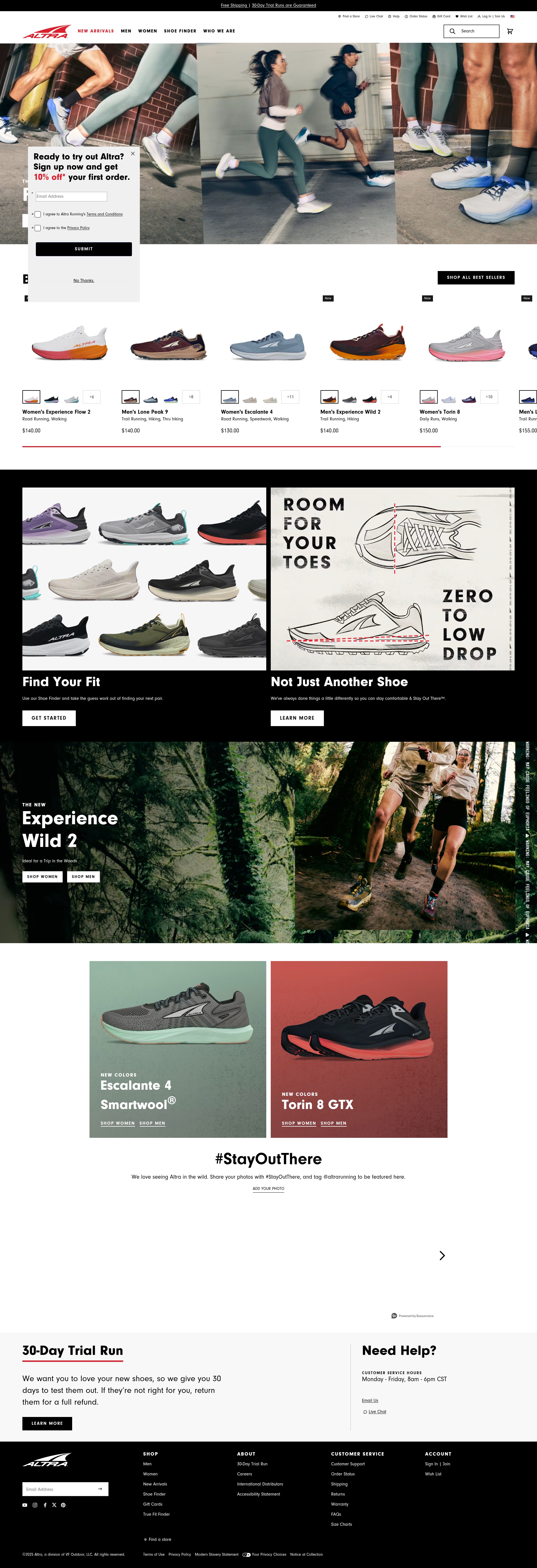 Landing Page