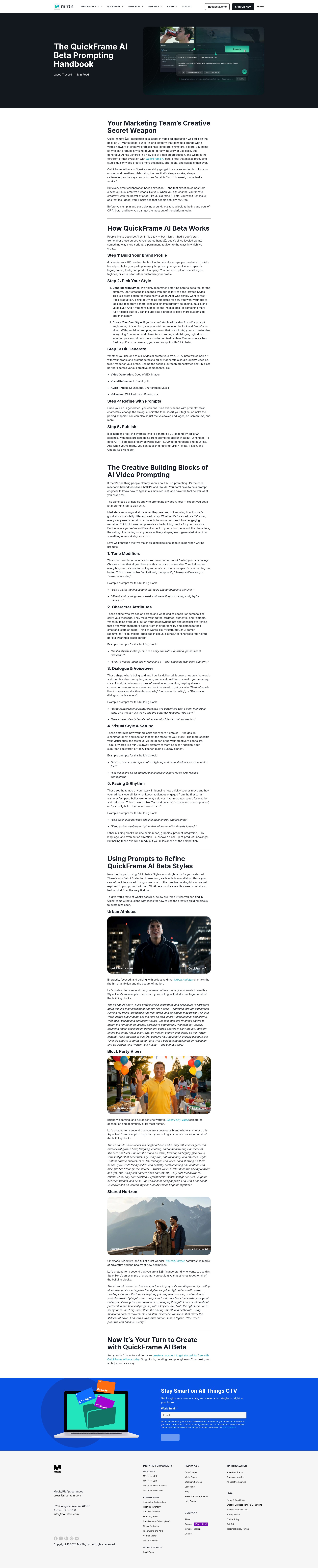 Landing Page
