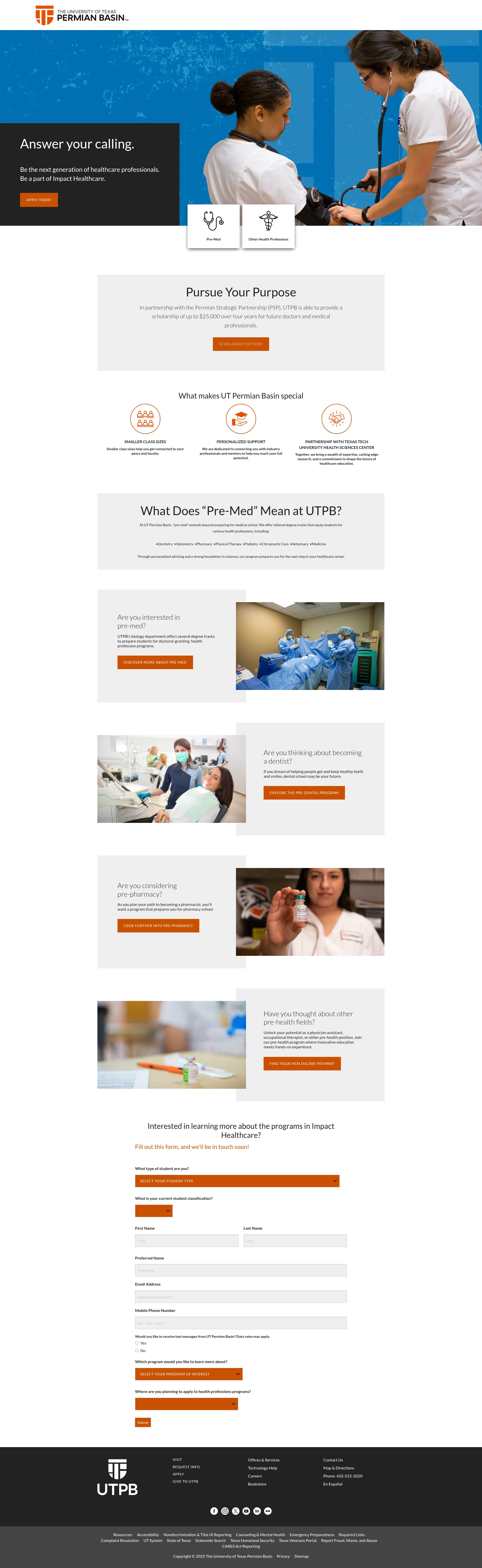 Landing Page