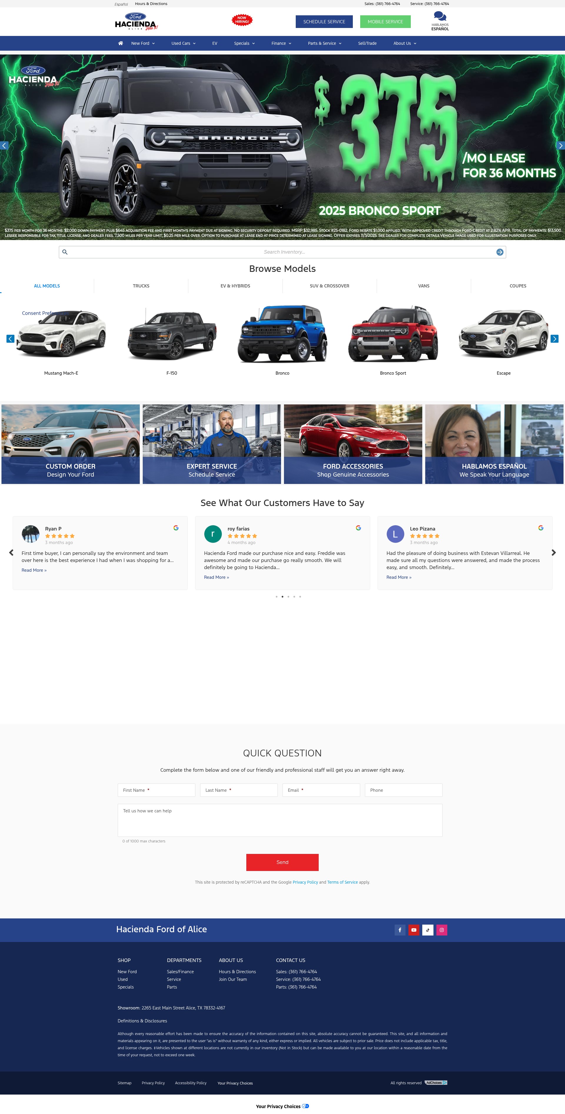 Landing Page