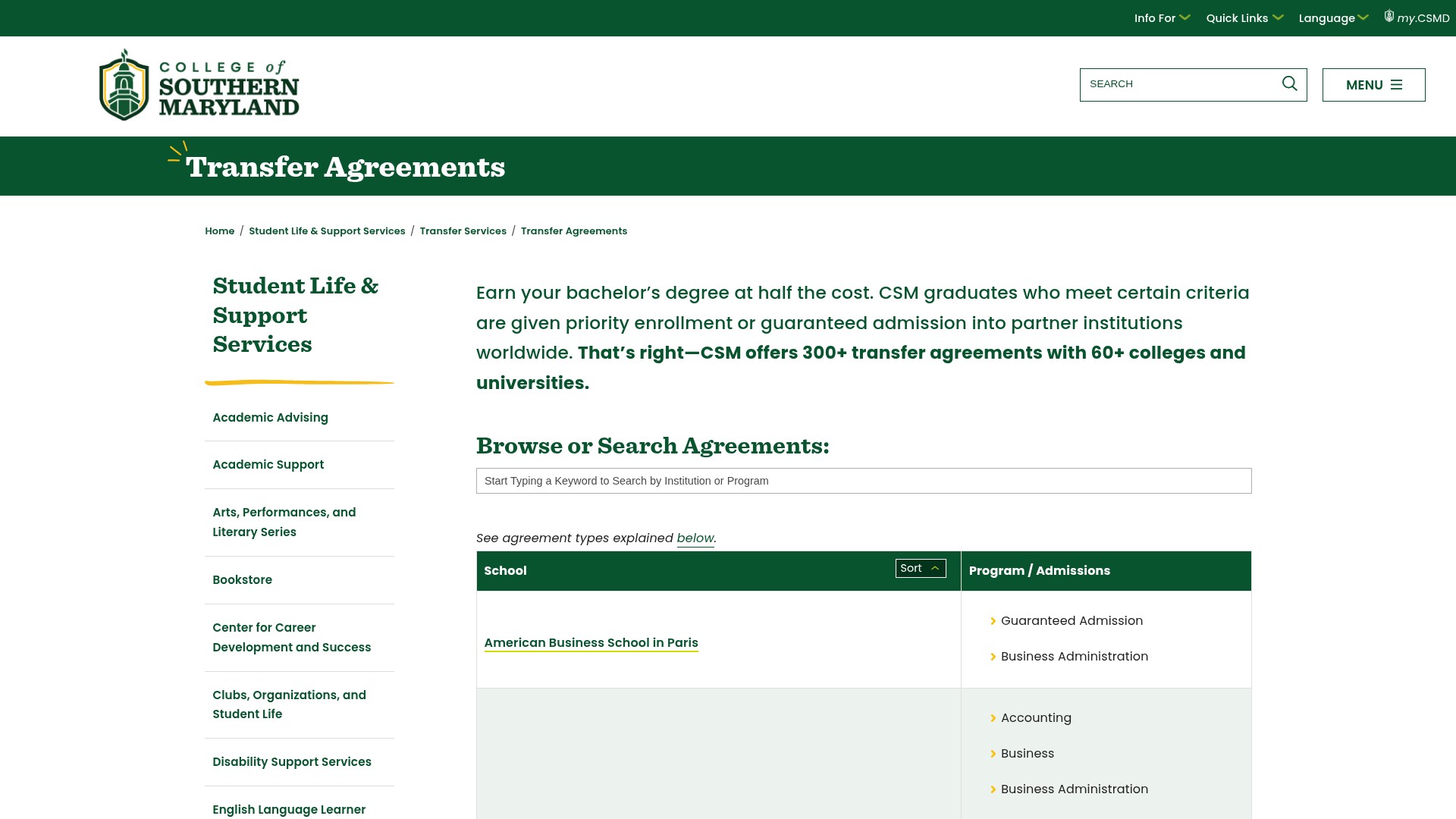 Landing Page