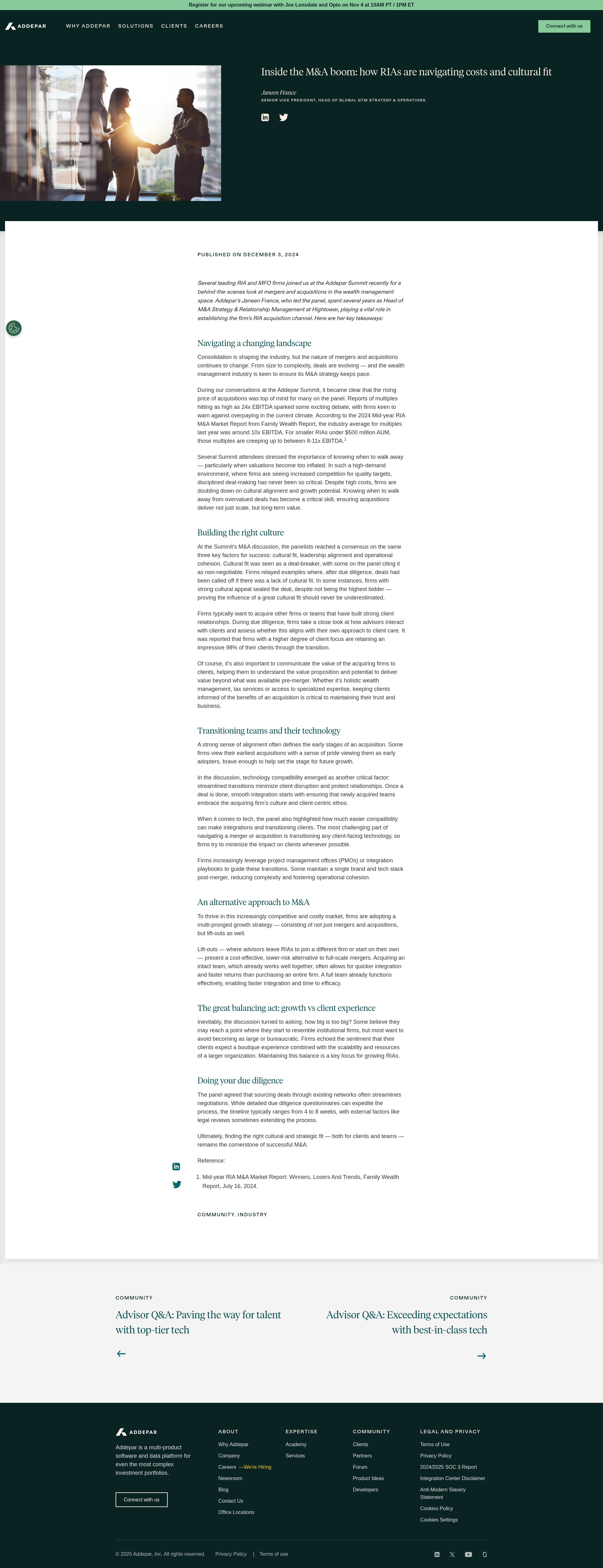 Landing Page