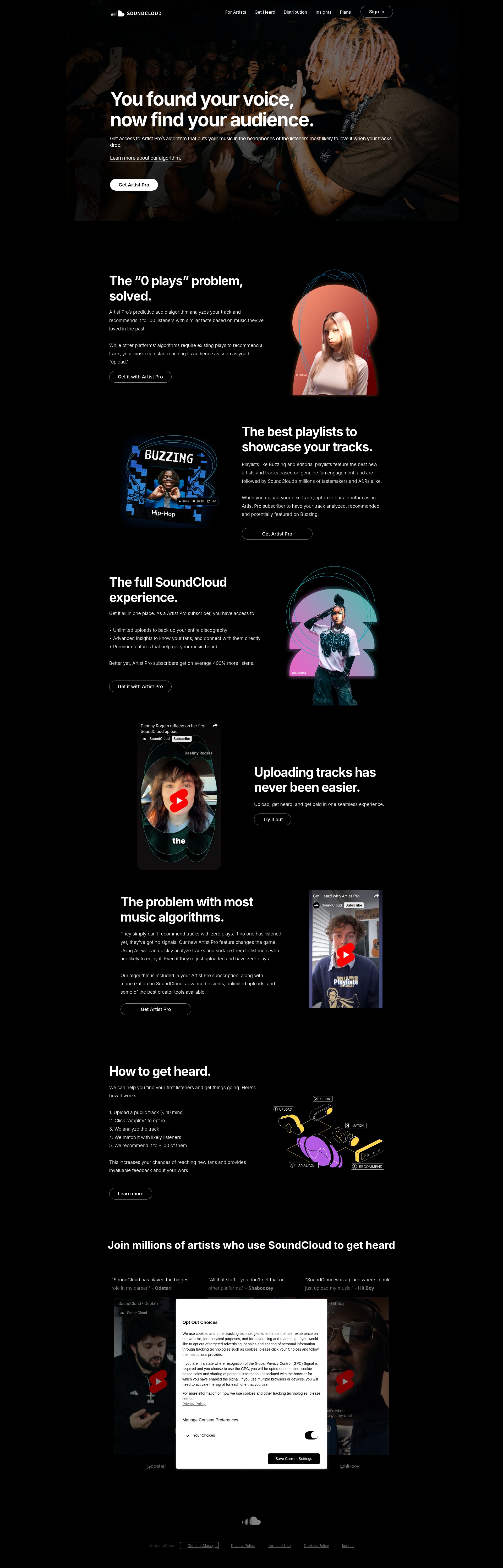 Landing Page