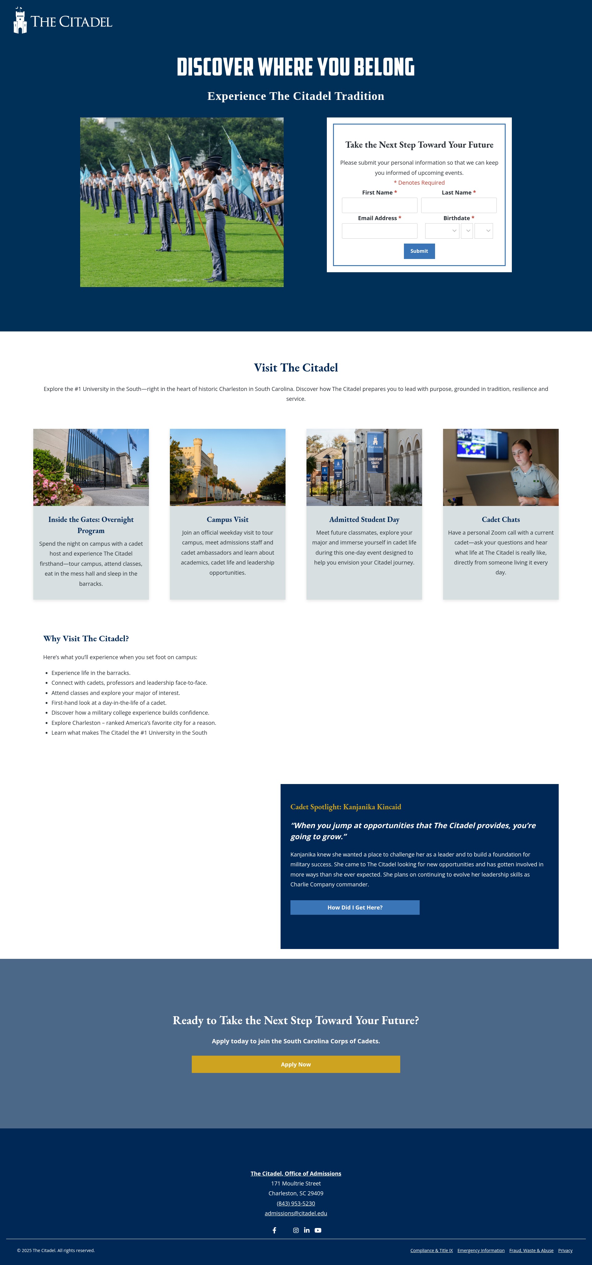 Landing Page