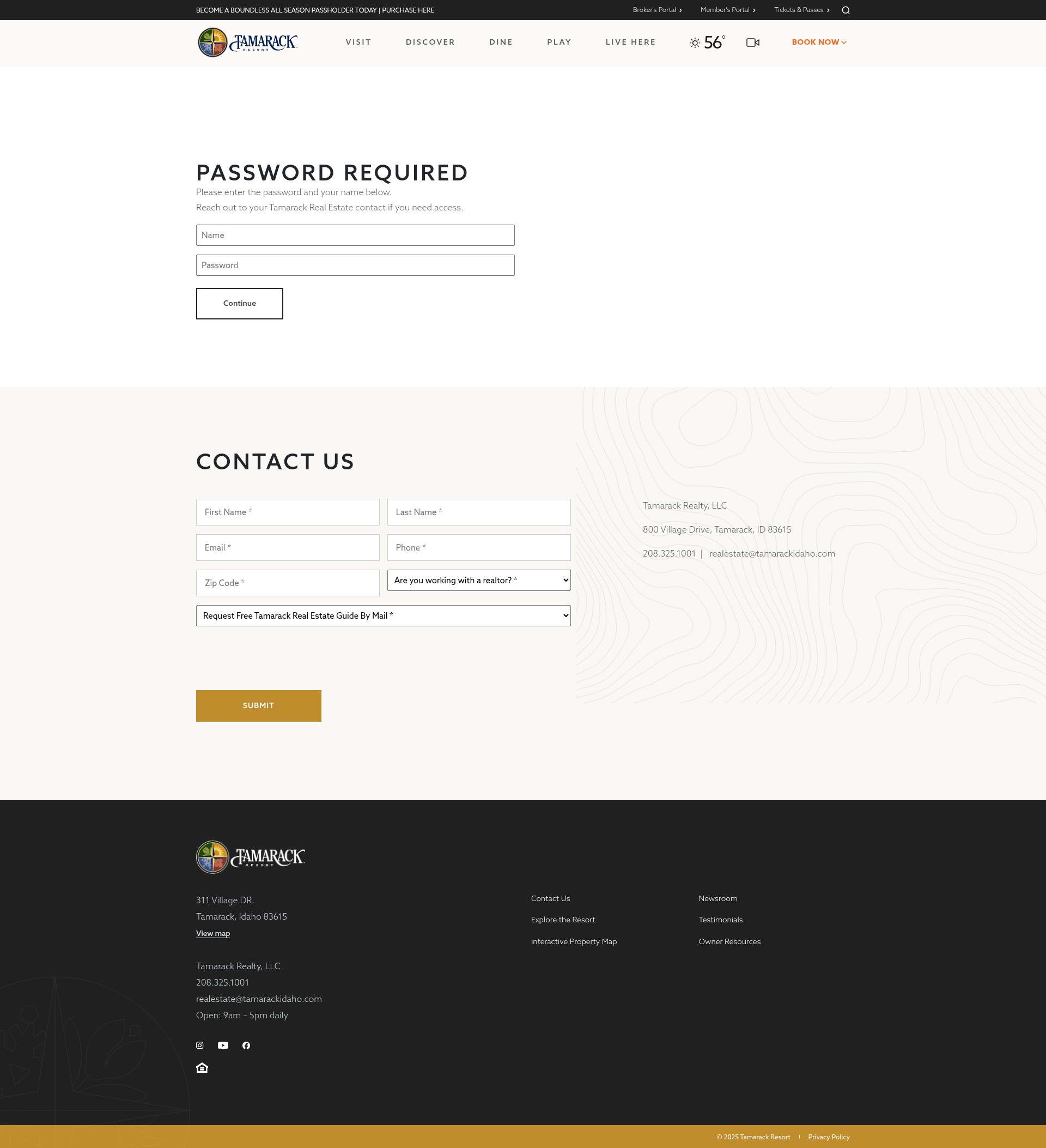 Landing Page
